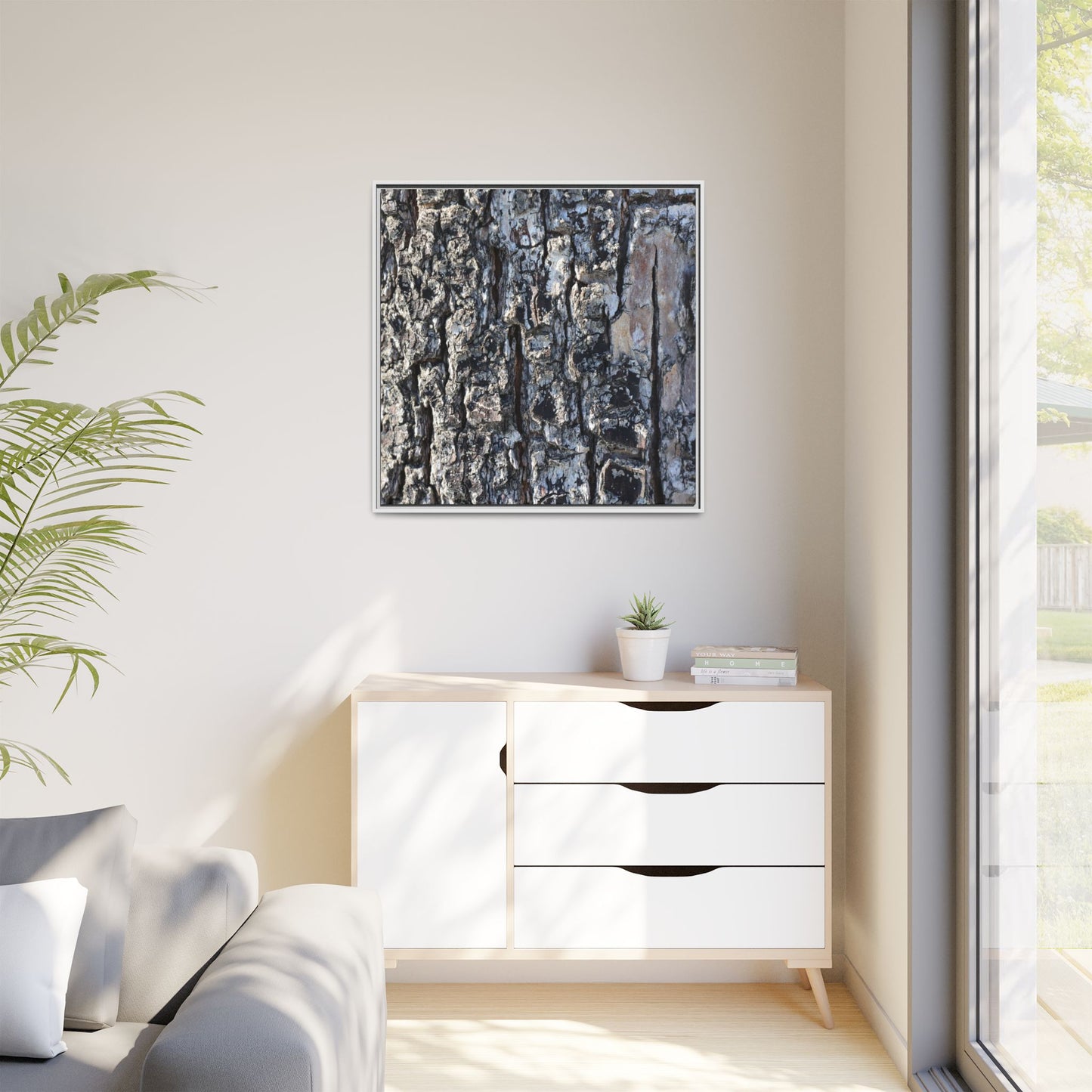 The Bark Chronicles - Unique Stretched Canvas Wall Art
