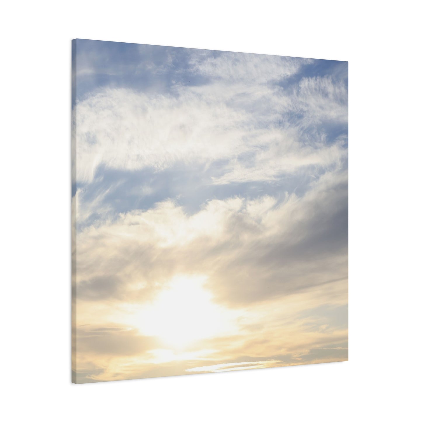 Whispers of Ethereal Light - Unique Frameless Canvas Wall Art