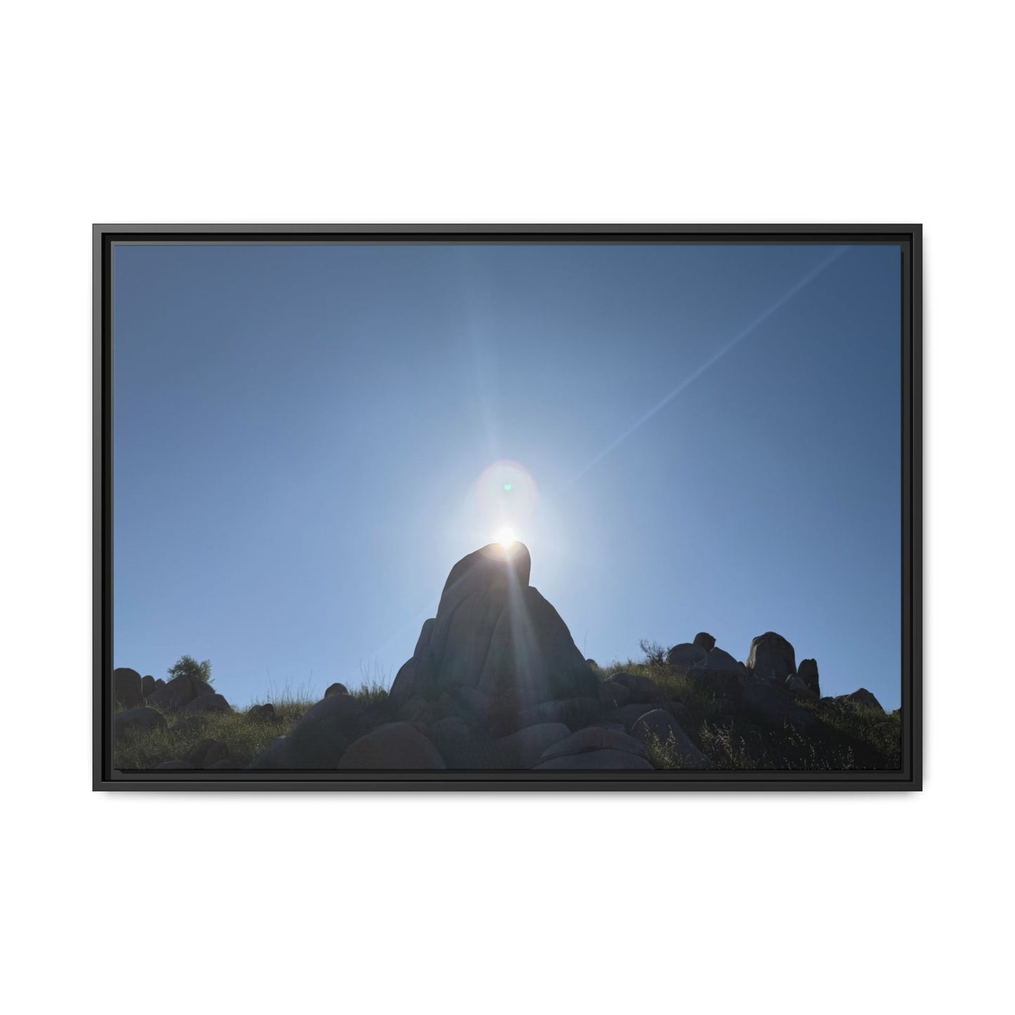 Sunburst - Unique Stretched Canvas Wall Art