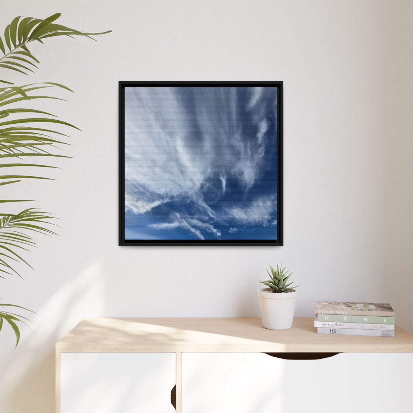 Ethereal Skies - Unique Stretched Canvas Wall Art