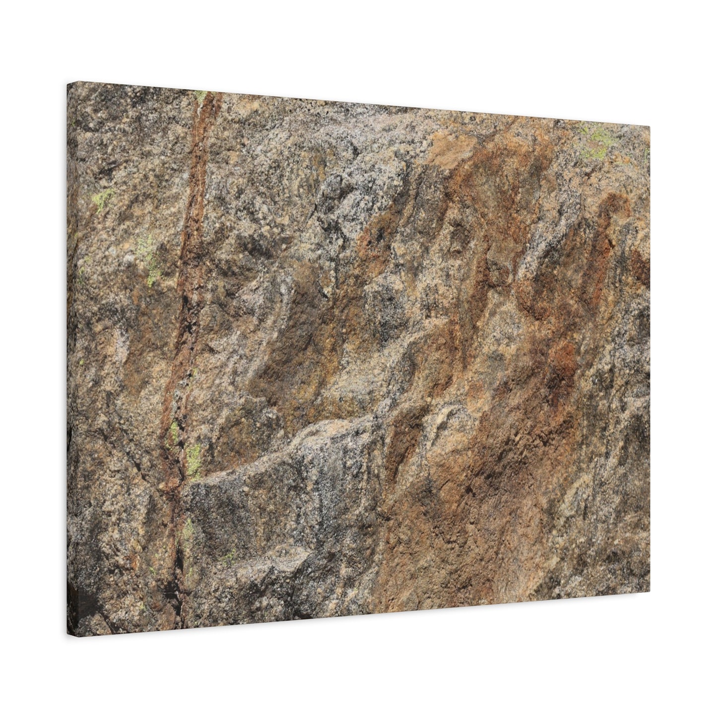 Erosion's Palette - Unique Frameless Canvas Wall Art