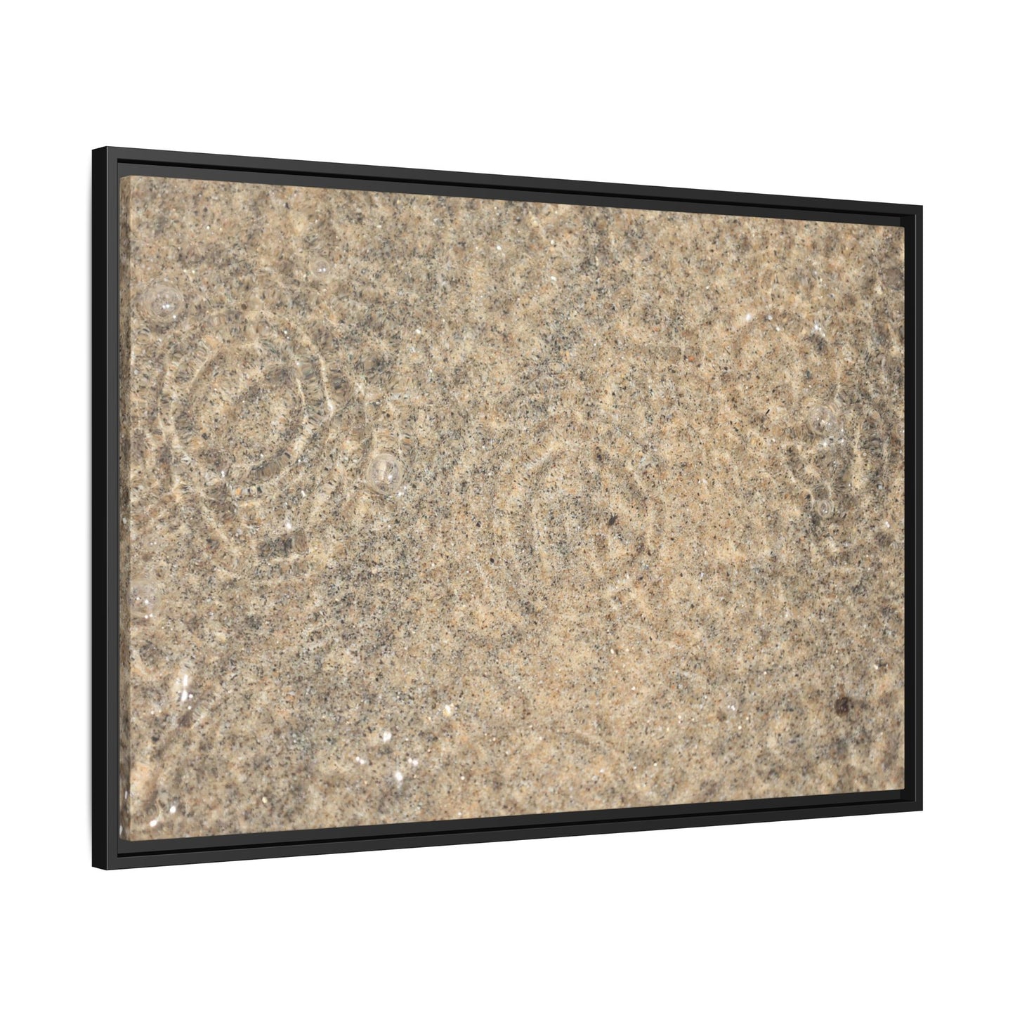 Whispers of Sand - Unique Stretched Canvas Wall Art