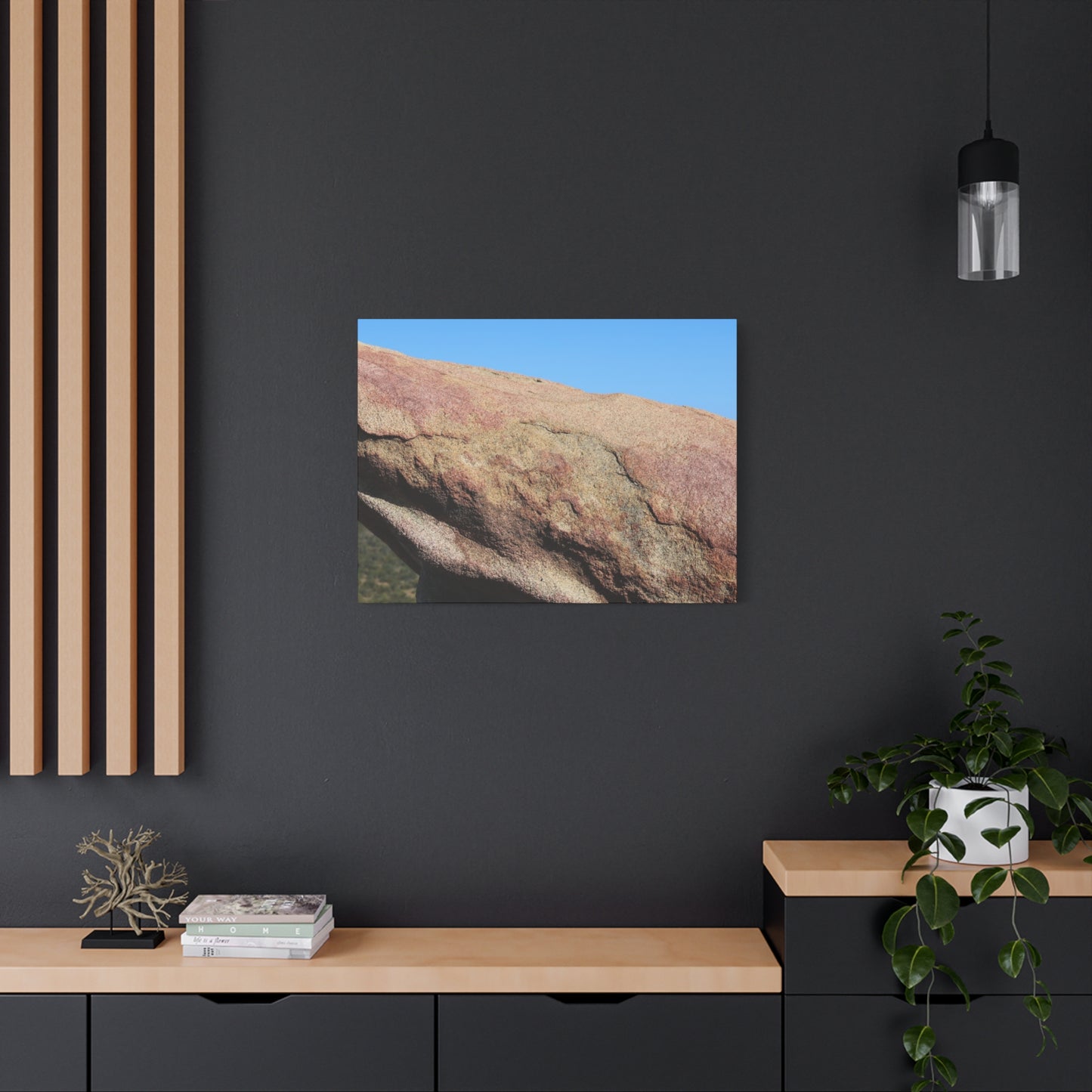 Stone Dreamer - Unique Frameless Canvas Wall Art