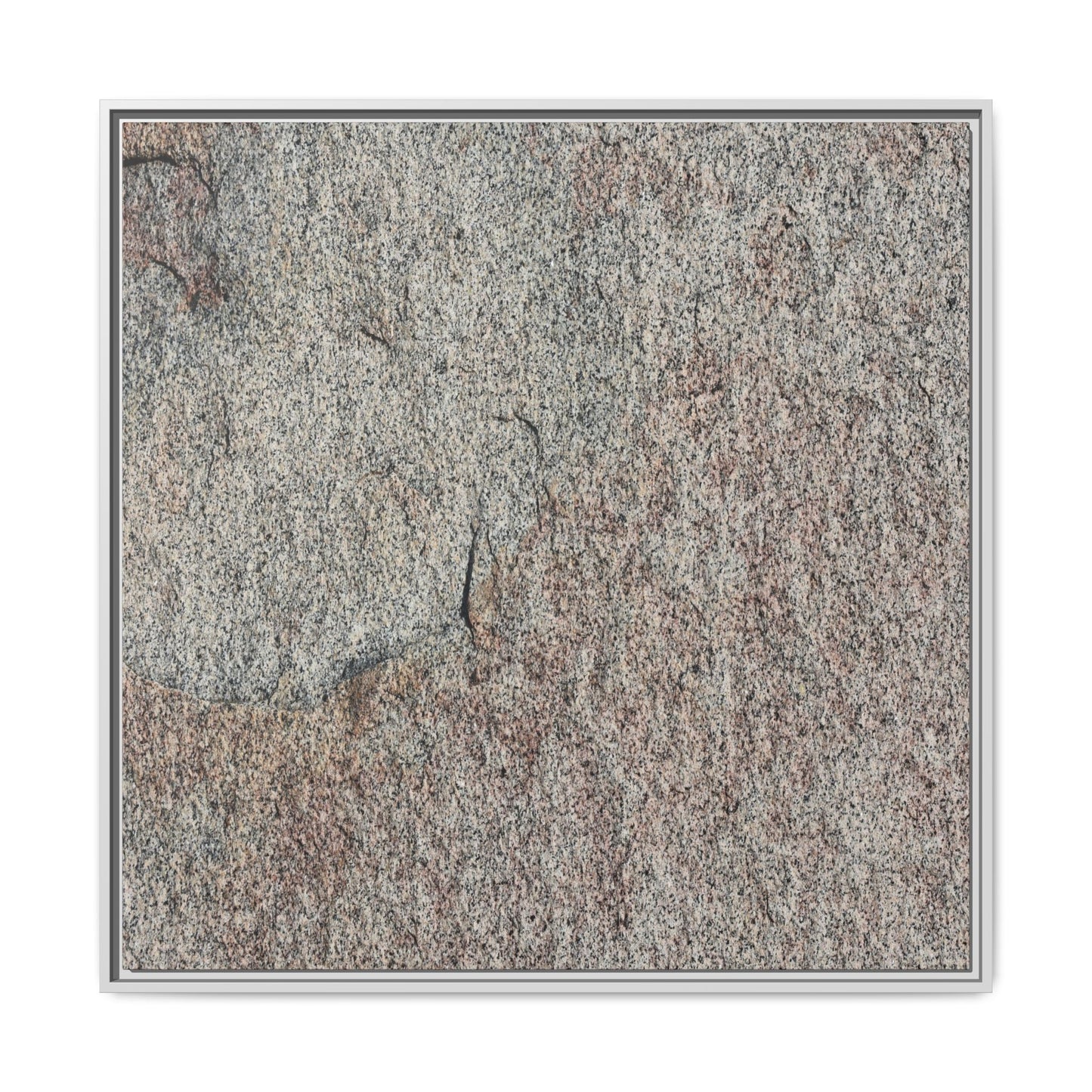 Fissured Stone - Unique Stretched Canvas Wall Art