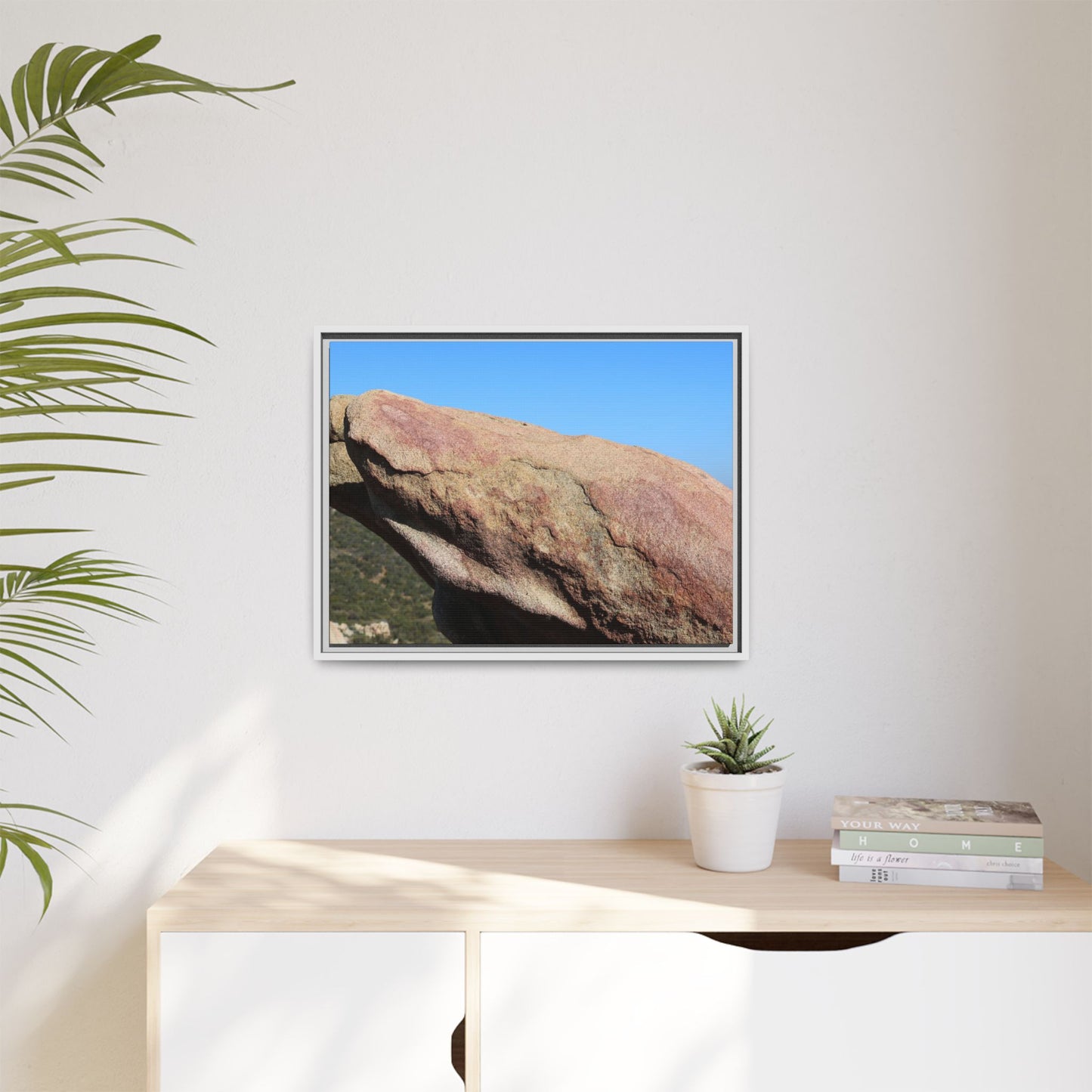 Sleeping Stone - Unique Stretched Canvas Wall Art