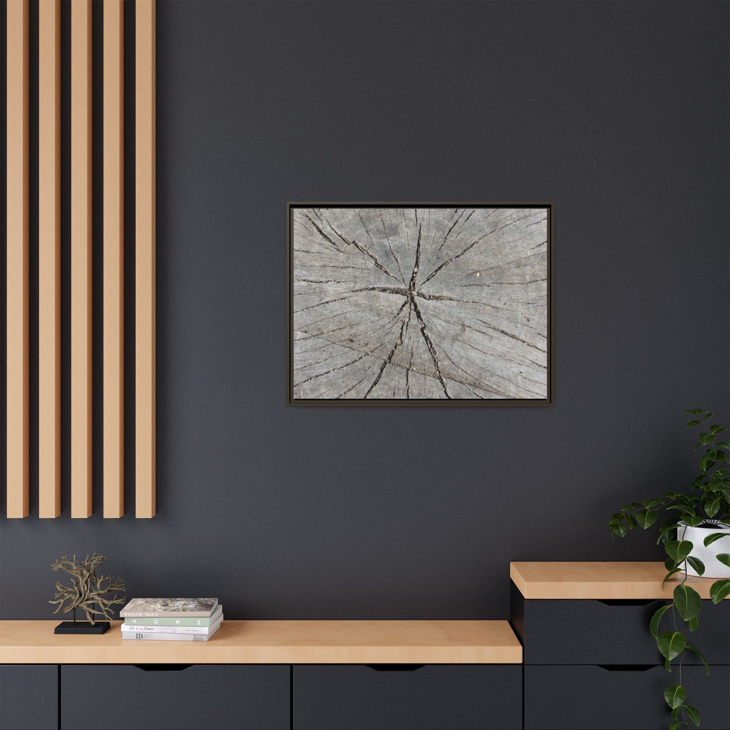 Fractured Memories - Unique Stretched Canvas Wall Art