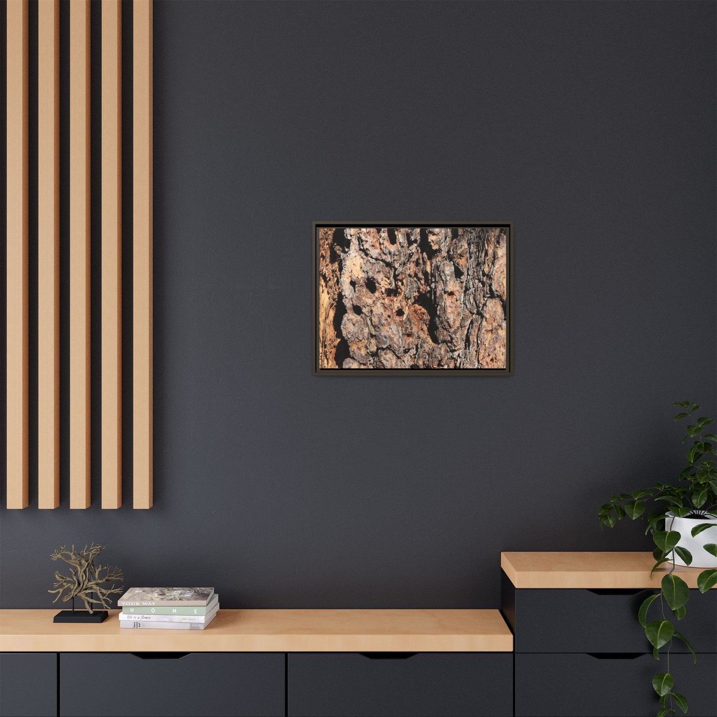 Rugged Rhythms - Unique Stretched Canvas Wall Art