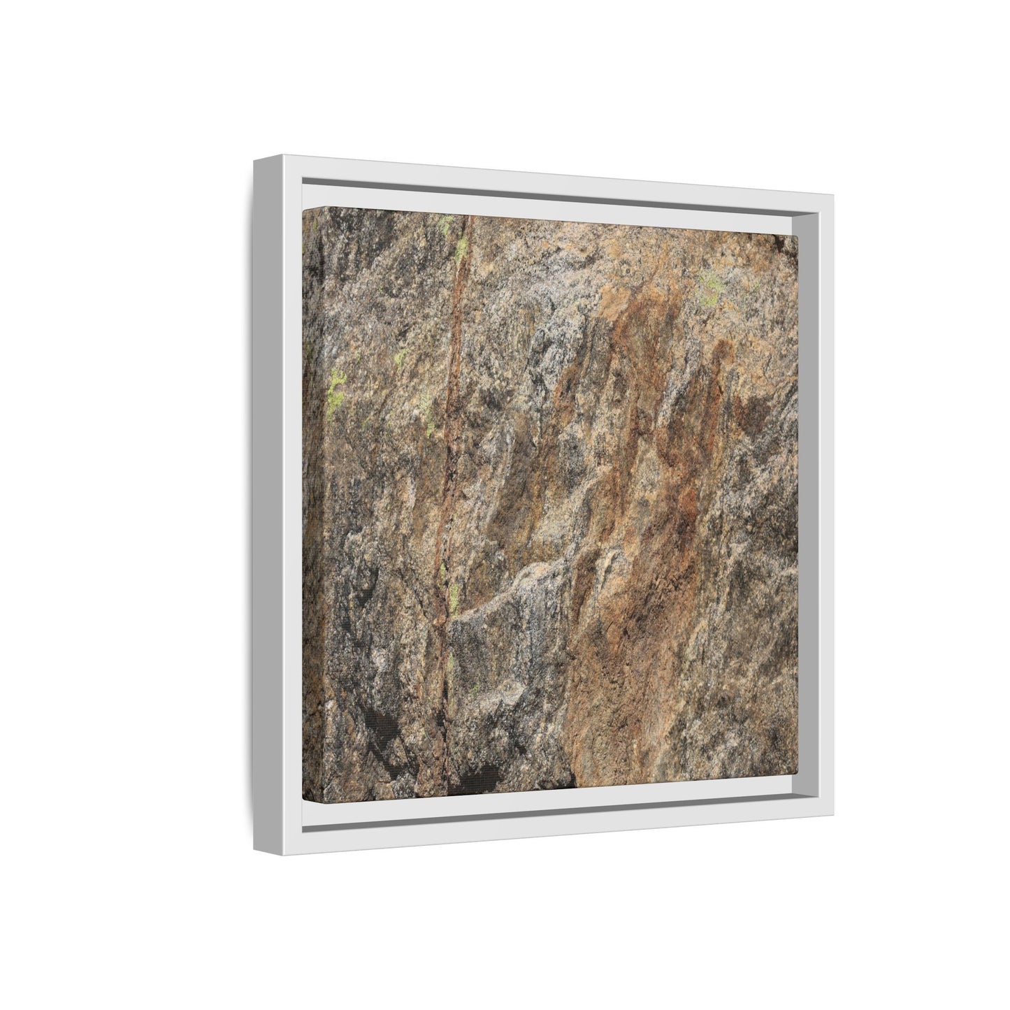 Weathered Rock Formation - Unique Stretched Canvas Wall Art
