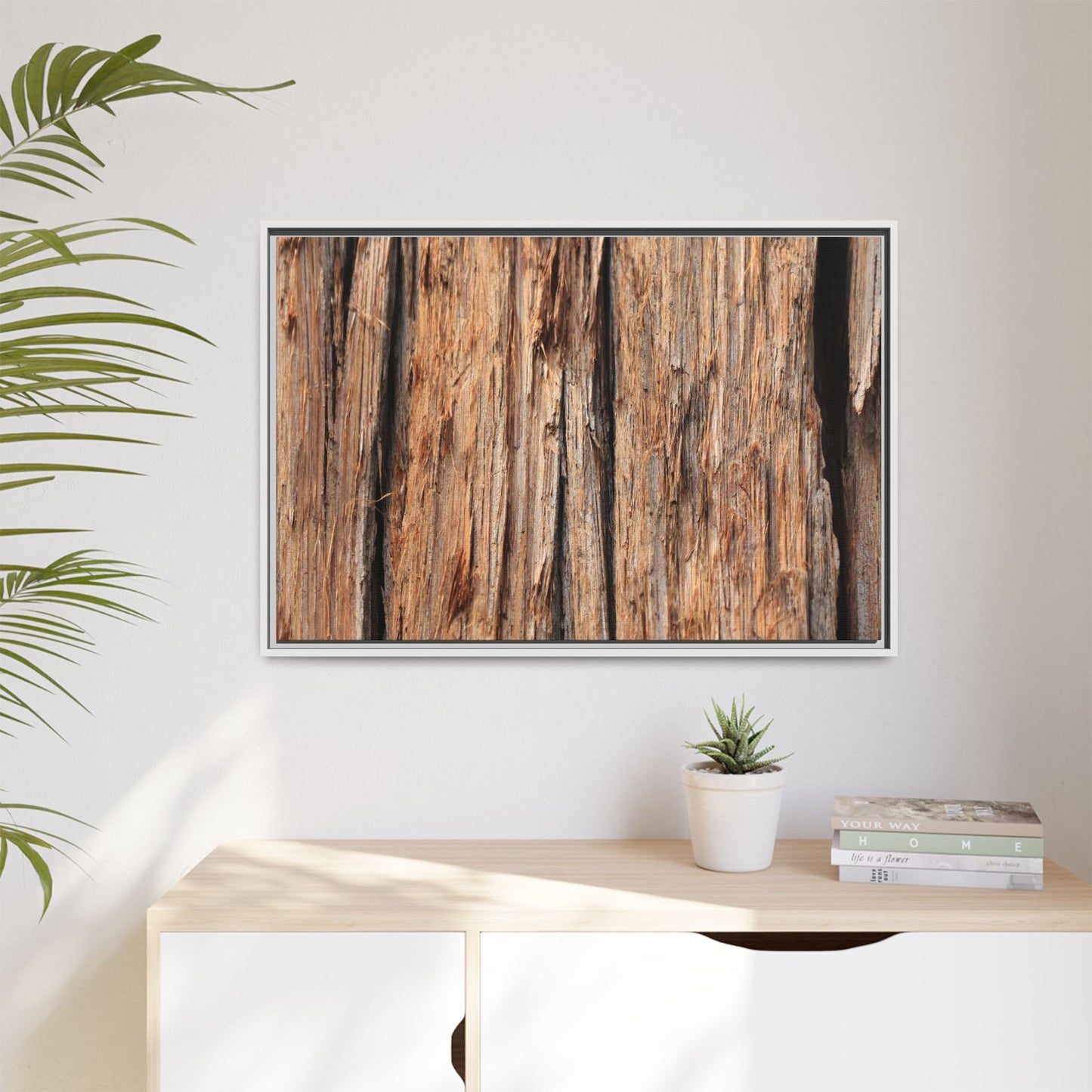 Timber Echoes - Unique Stretched Canvas Wall Art