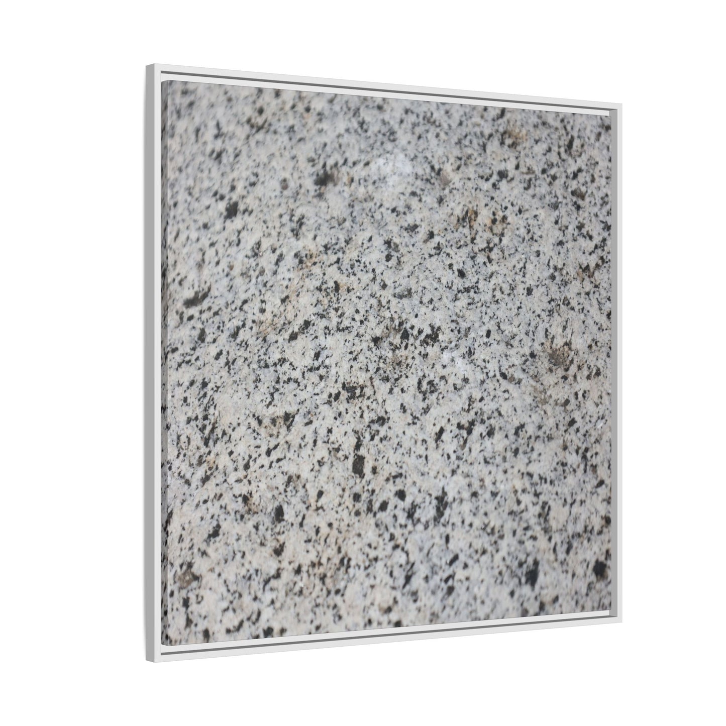 Monochrome Mosaic - Unique Stretched Canvas Wall Art