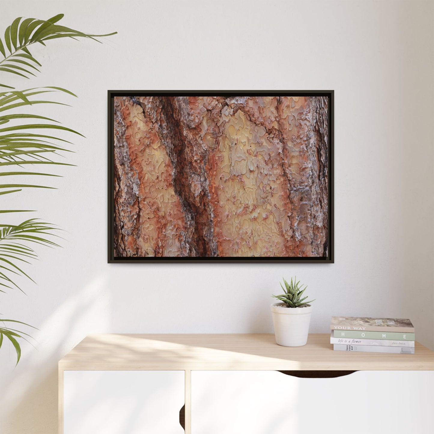 Rustic Rhythms - Unique Stretched Canvas Wall Art
