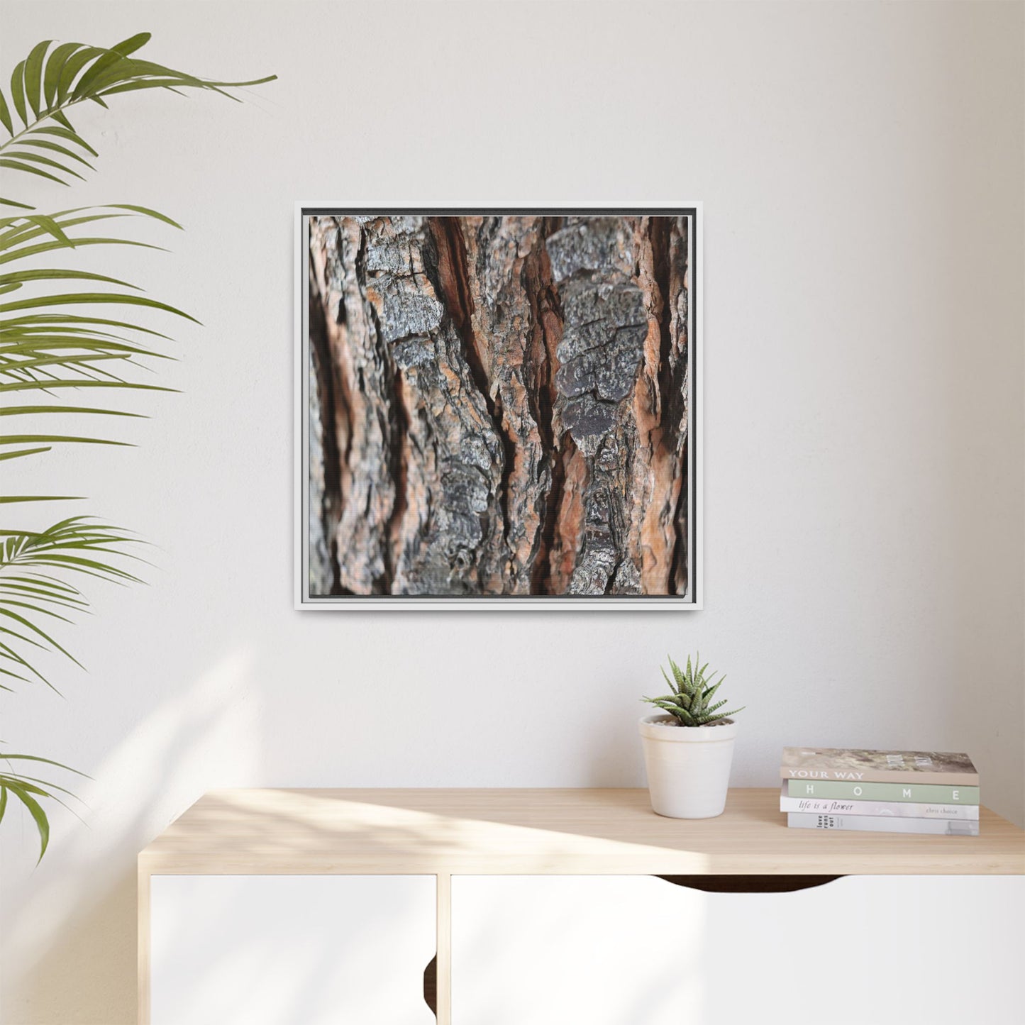 Fractured Nature - Unique Stretched Canvas Wall Art