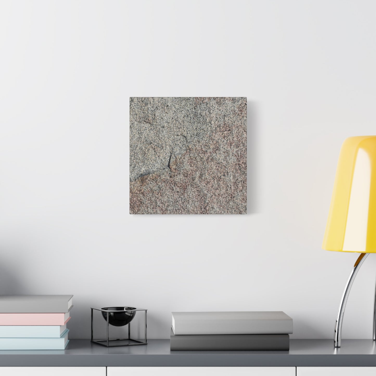 Tectonic Murmur - Unique Frameless Canvas Wall Art