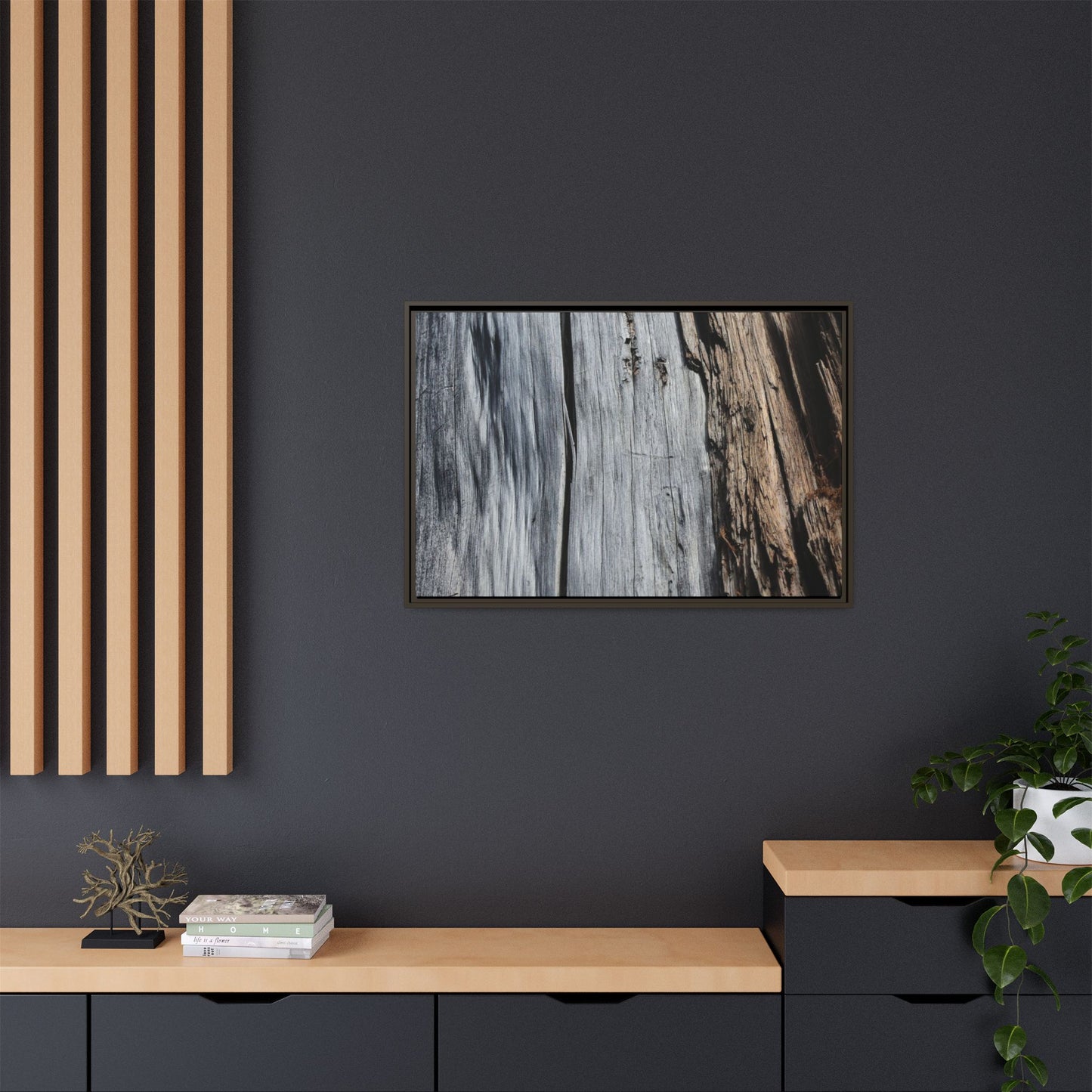Wood's Lament - Unique Stretched Canvas Wall Art