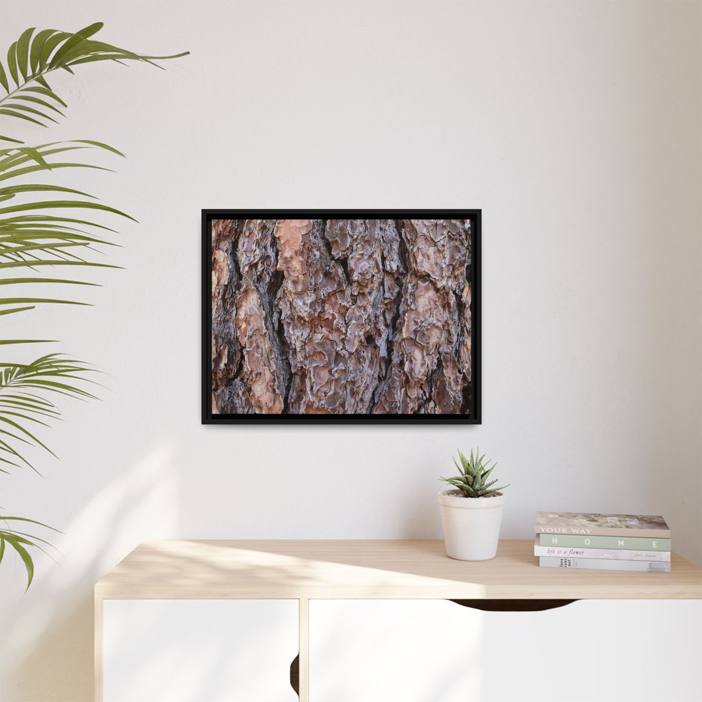 Layered Textures - Unique Stretched Canvas Wall Art