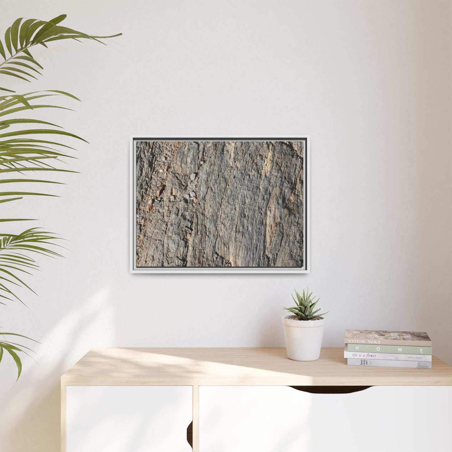Textured Earth - Unique Stretched Canvas Wall Art