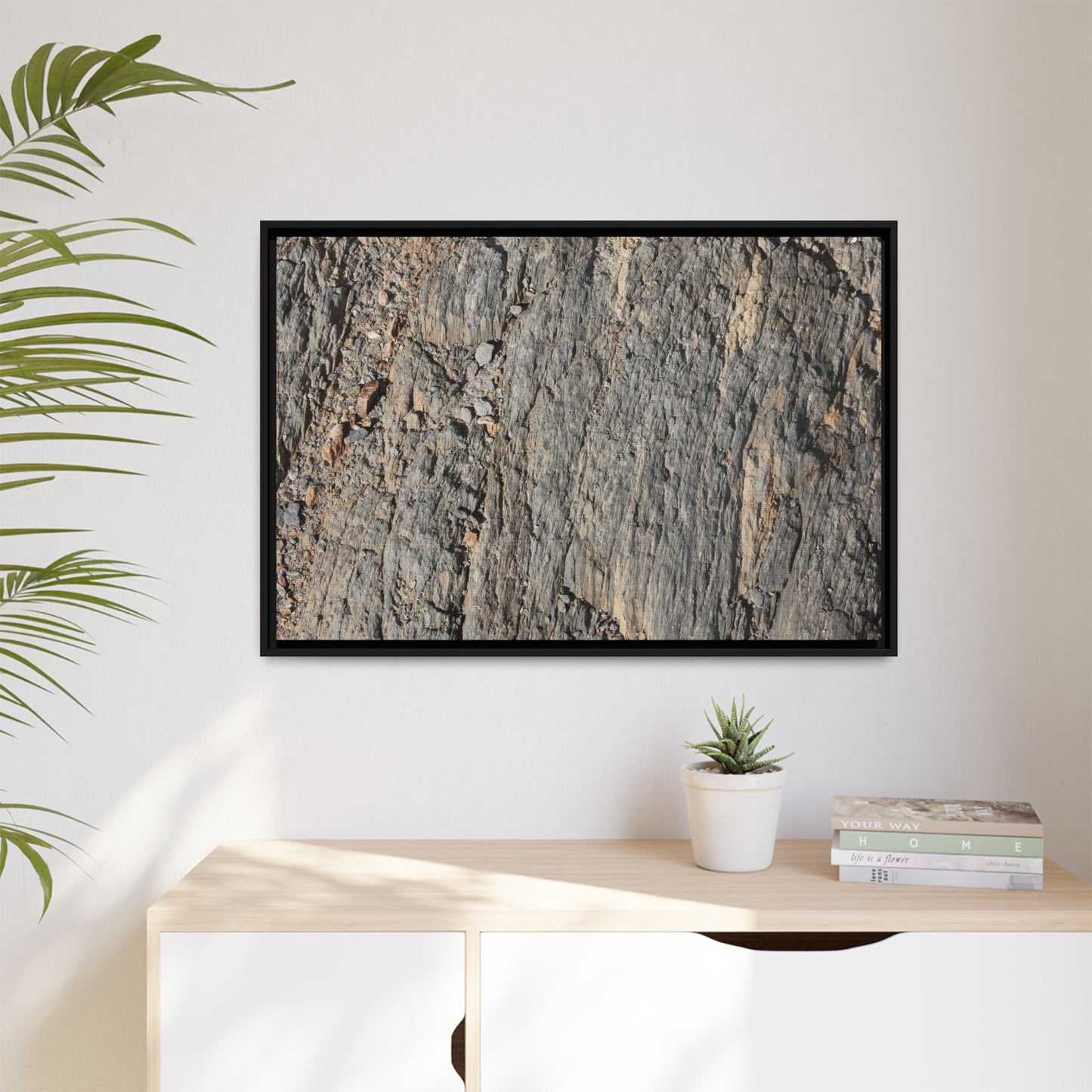 Textured Earth - Unique Stretched Canvas Wall Art