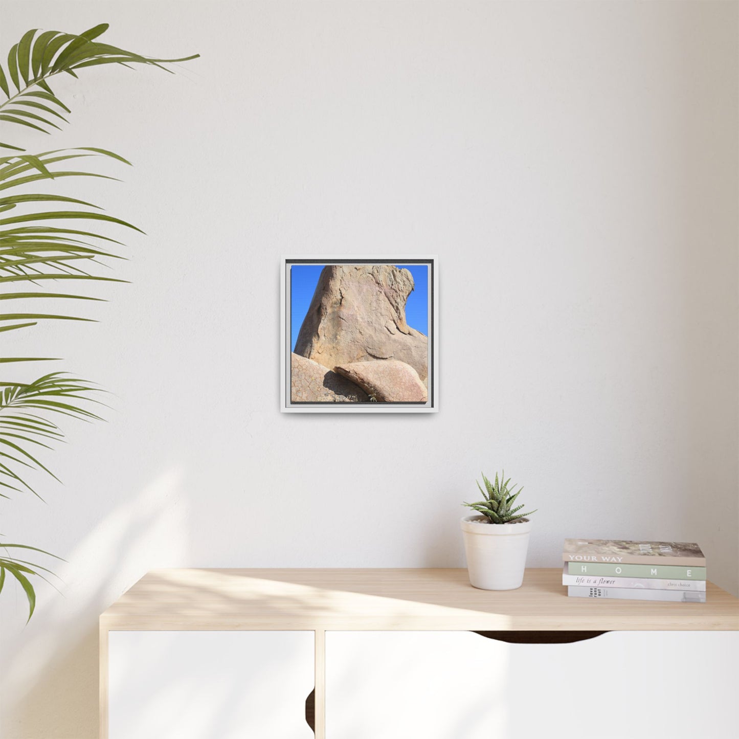 Rocky Sentinel - Unique Stretched Canvas Wall Art