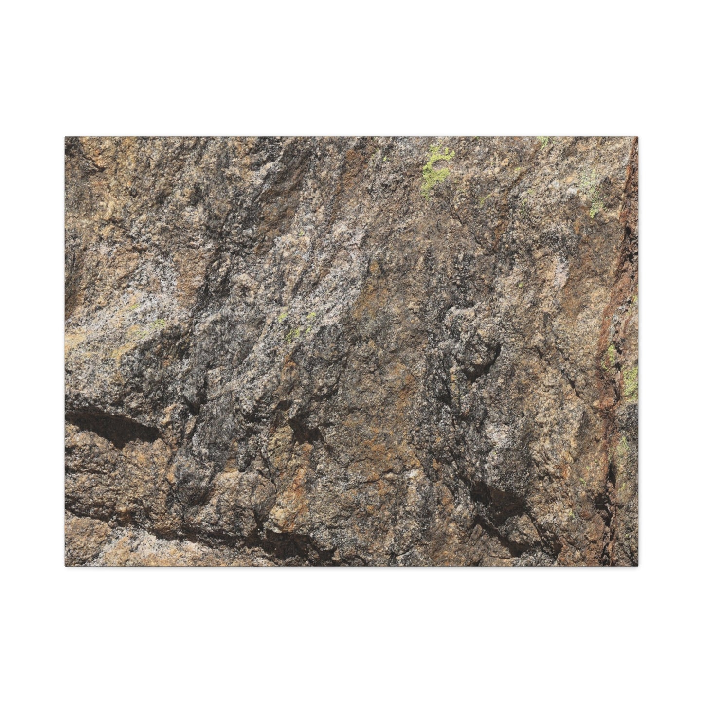 Weathered Stone Secrets - Unique Frameless Canvas Wall Art