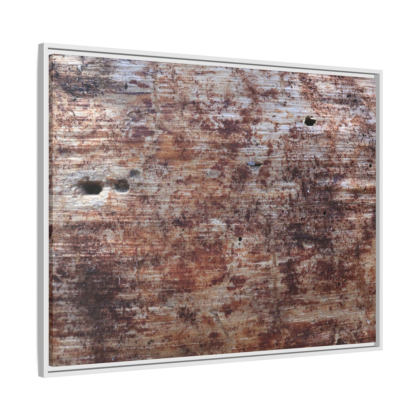 Rustic Textures - Unique Stretched Canvas Wall Art