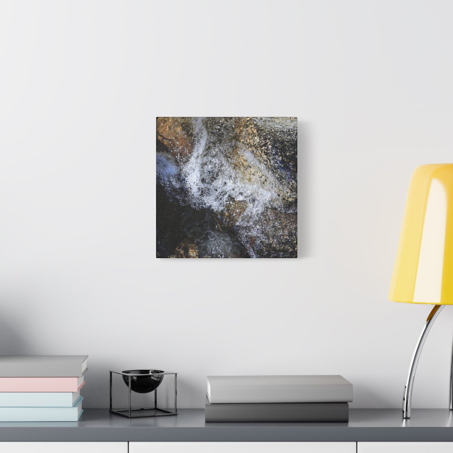 Liquid Stone - Unique Frameless Canvas Wall Art