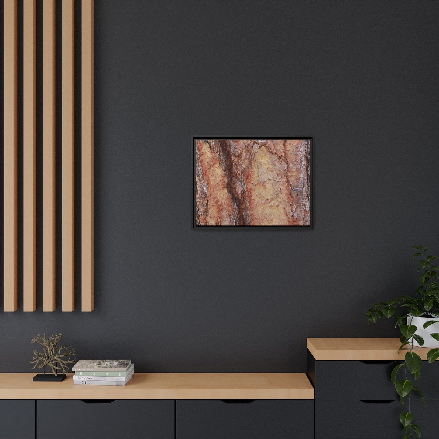 Rustic Rhythms - Unique Stretched Canvas Wall Art