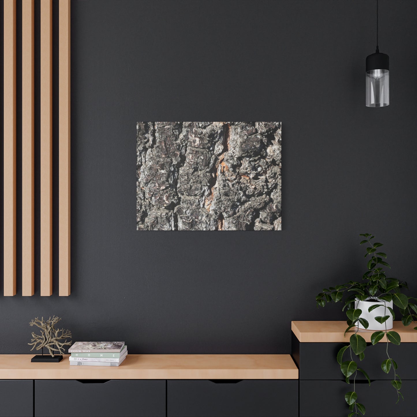 Arboreal Skin - Unique Frameless Canvas Wall Art