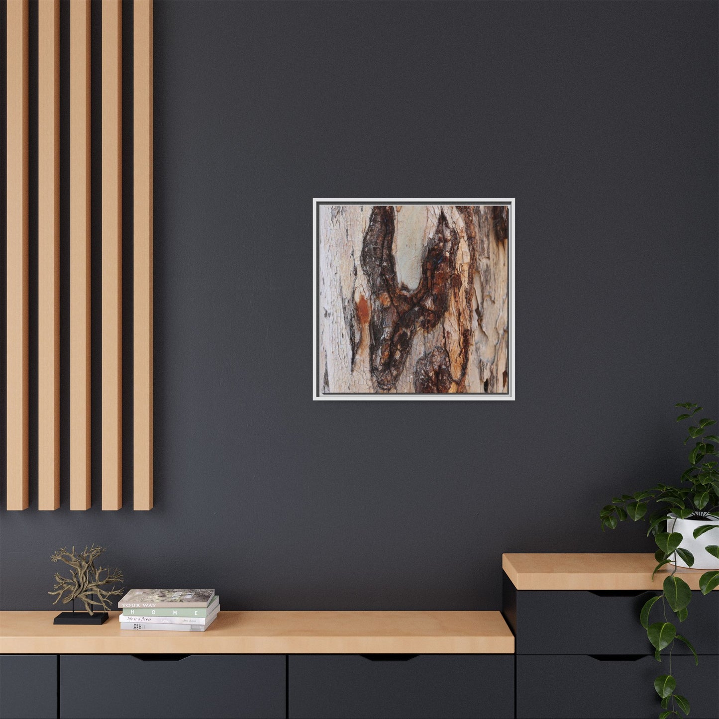 Texture of Time - Unique Stretched Canvas Wall Art