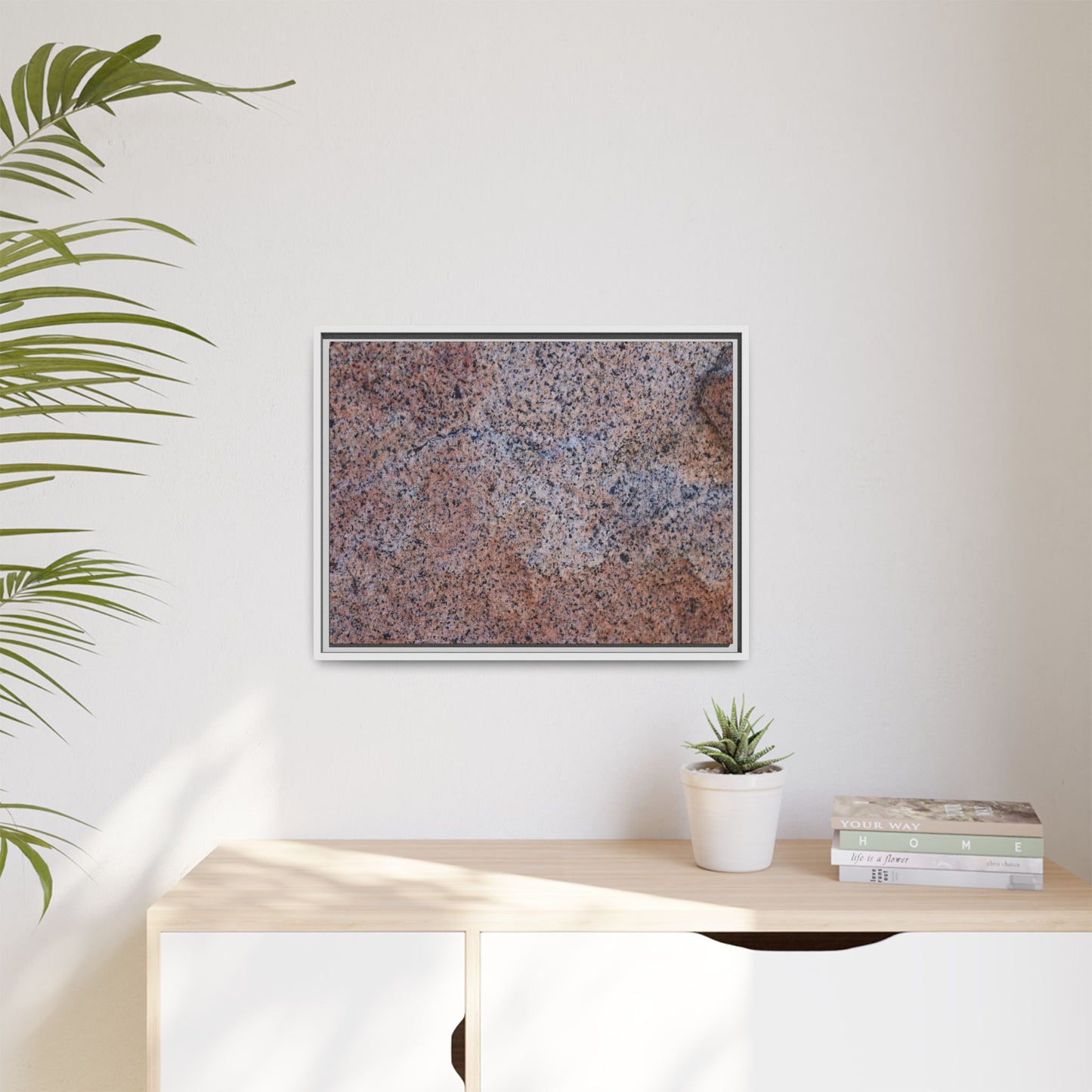 Earthen Mosaic - Unique Stretched Canvas Wall Art