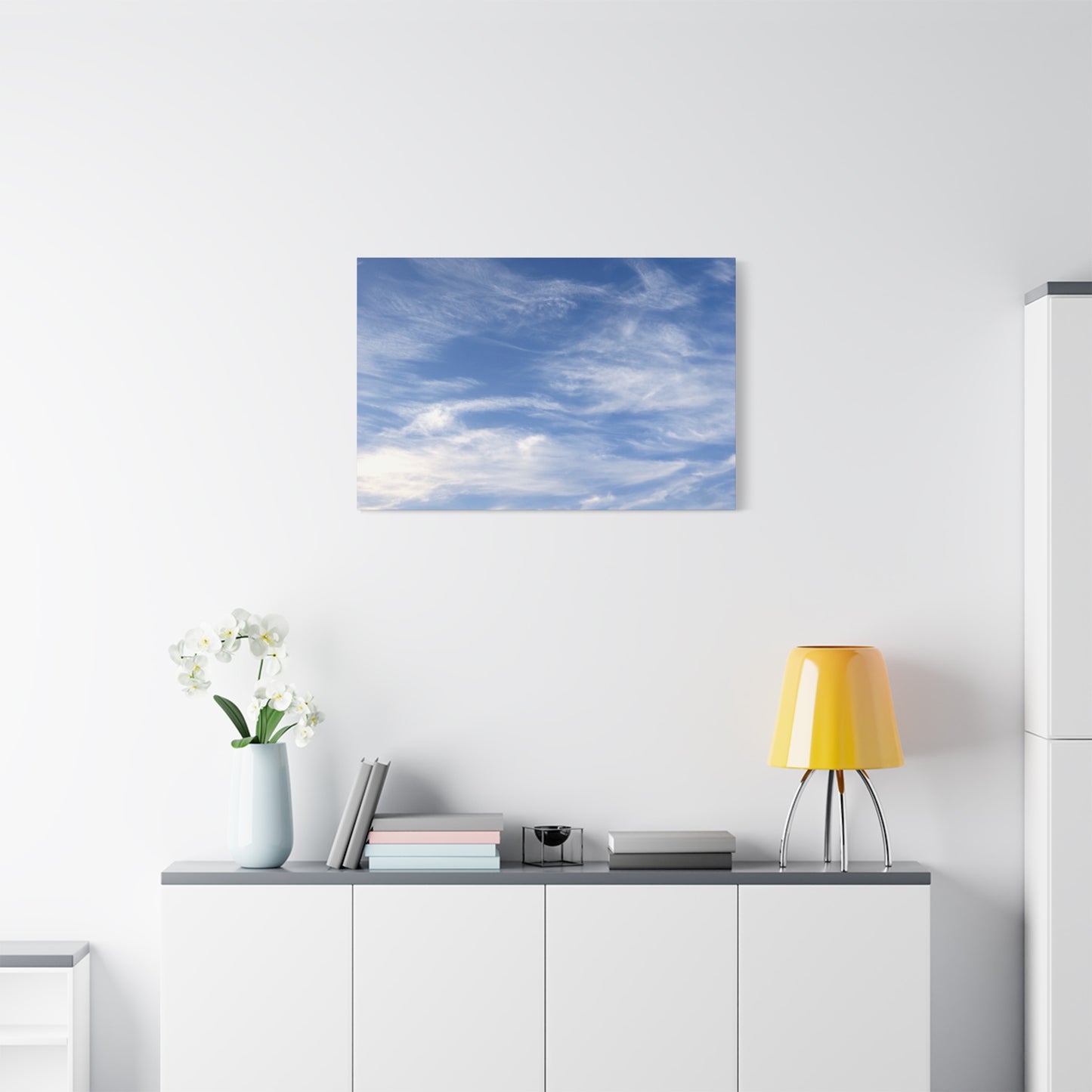 Ethereal Drift - Unique Frameless Canvas Wall Art
