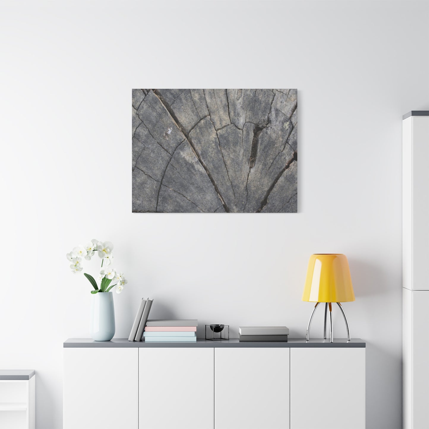 Geological Mosaic - Unique Frameless Canvas Wall Art