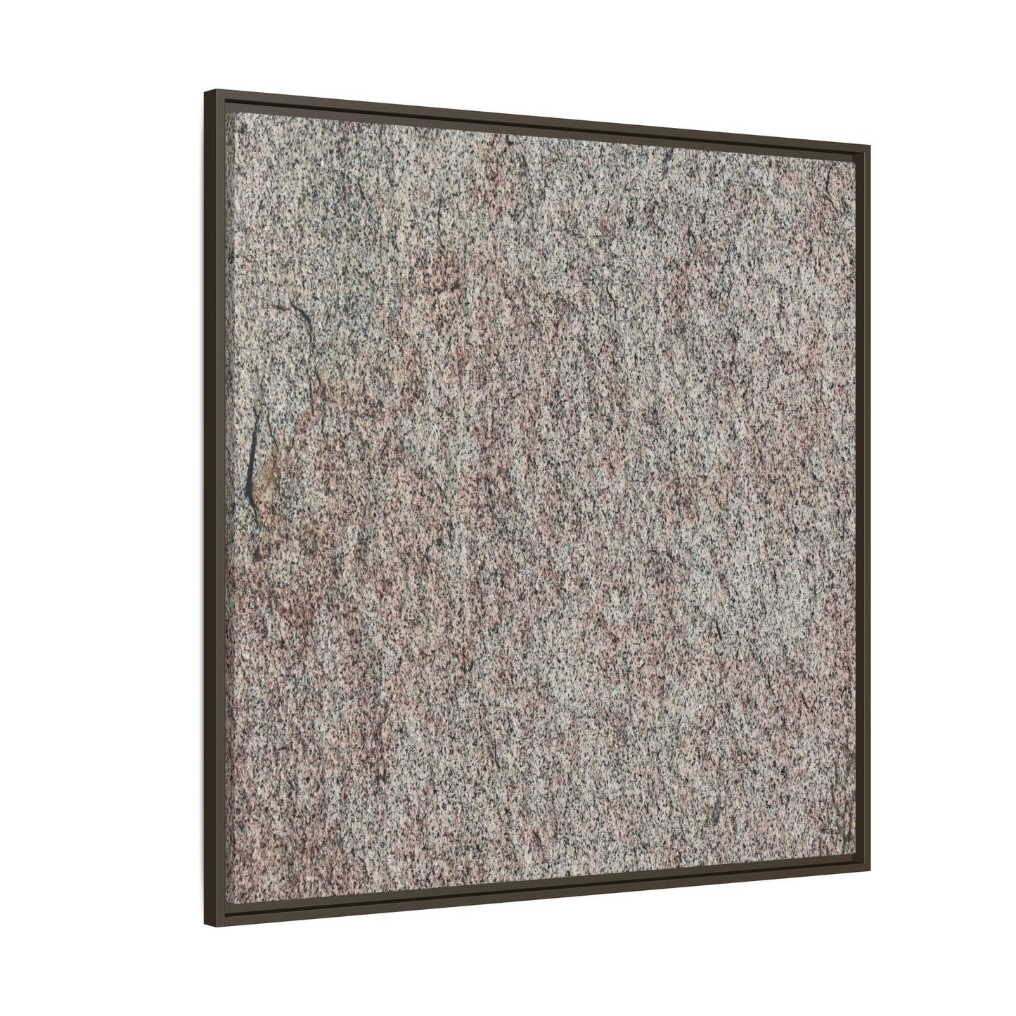 Granular Whispers - Unique Stretched Canvas Wall Art