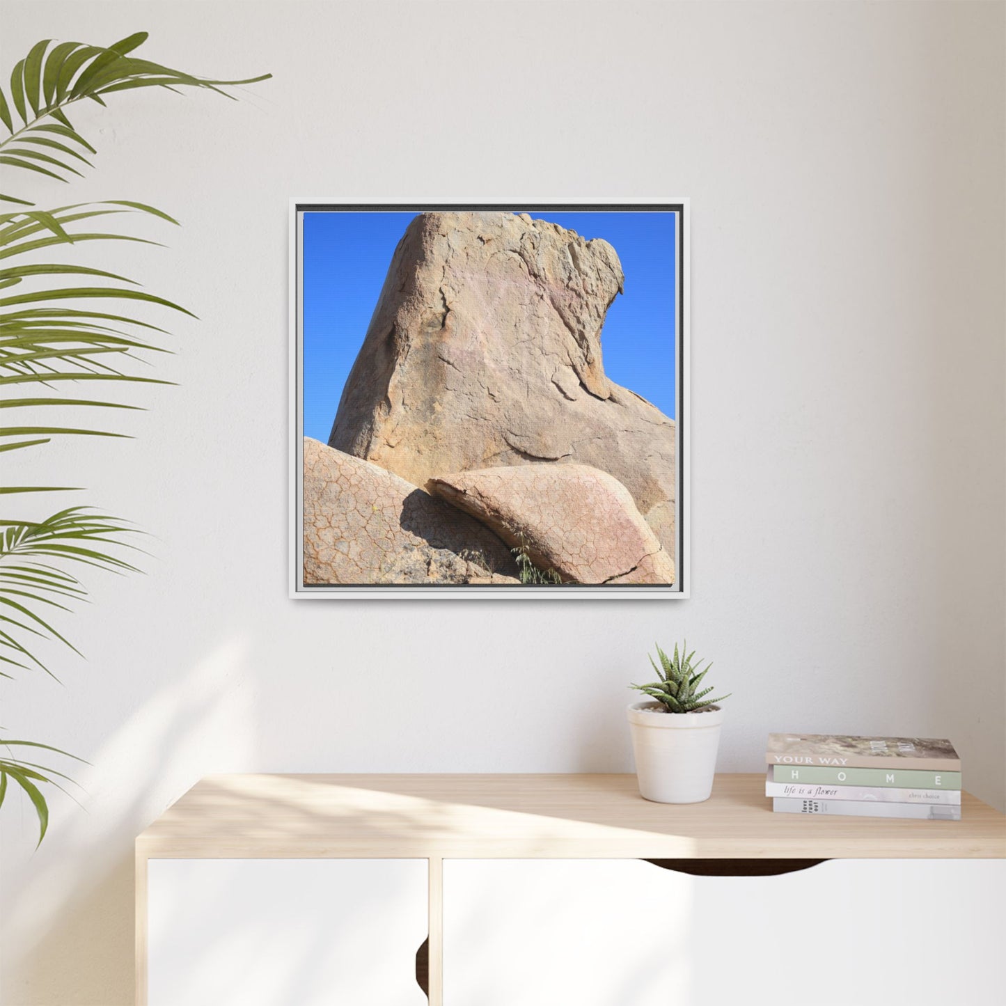 Rocky Sentinel - Unique Stretched Canvas Wall Art