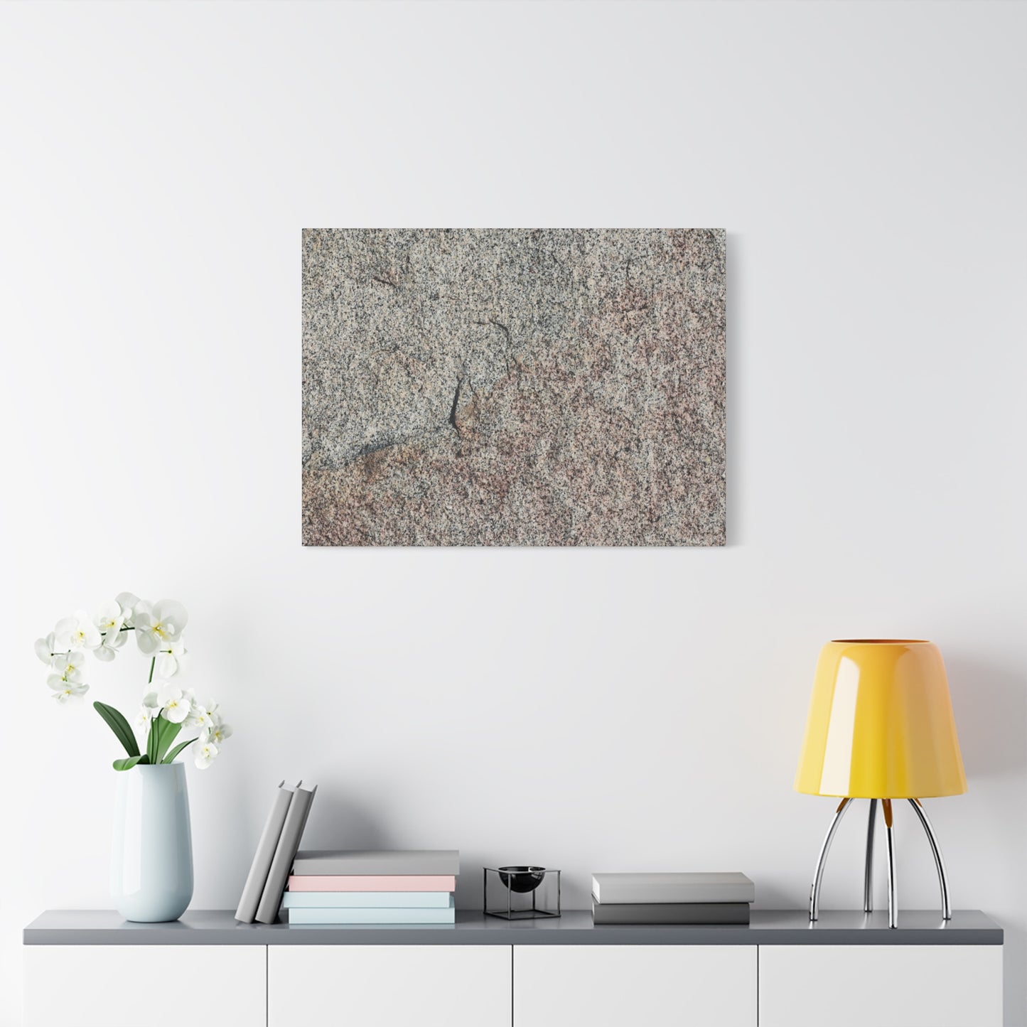 Tectonic Murmur - Unique Frameless Canvas Wall Art