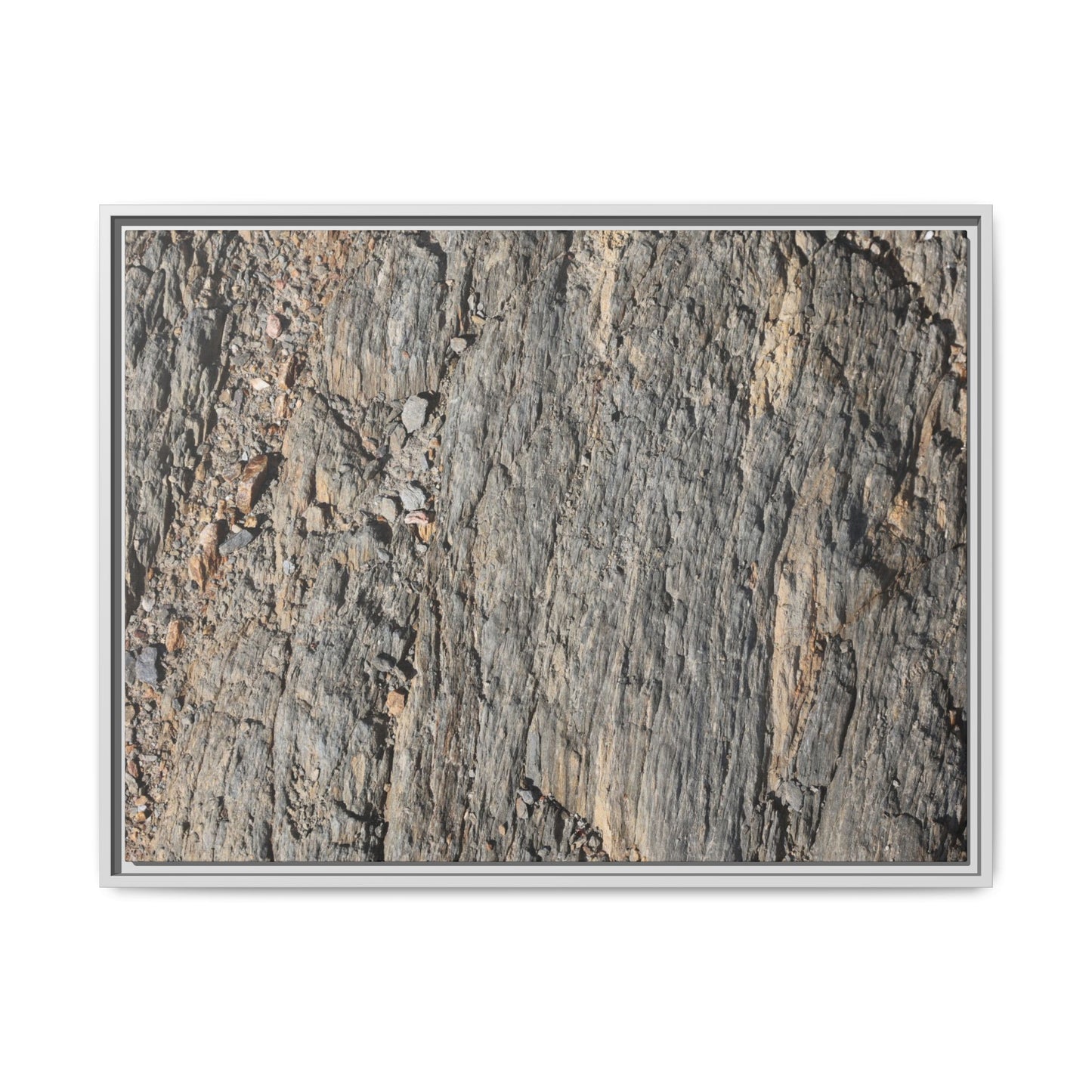 Textured Earth - Unique Stretched Canvas Wall Art