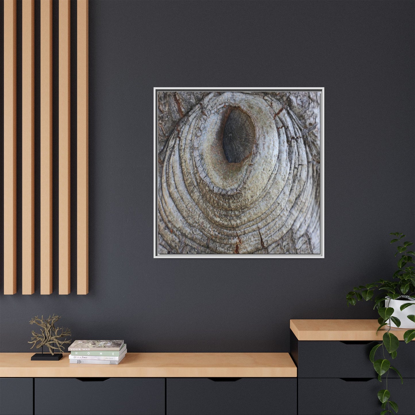 Echoes of Time - Unique Stretched Canvas Wall Art