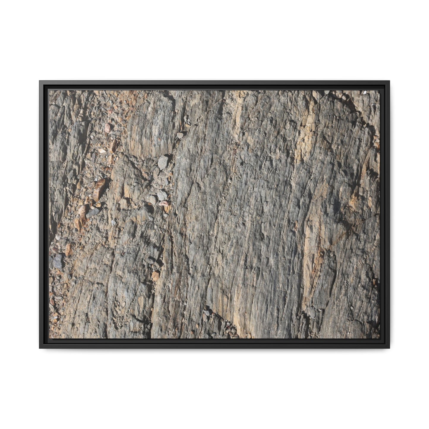Textured Earth - Unique Stretched Canvas Wall Art