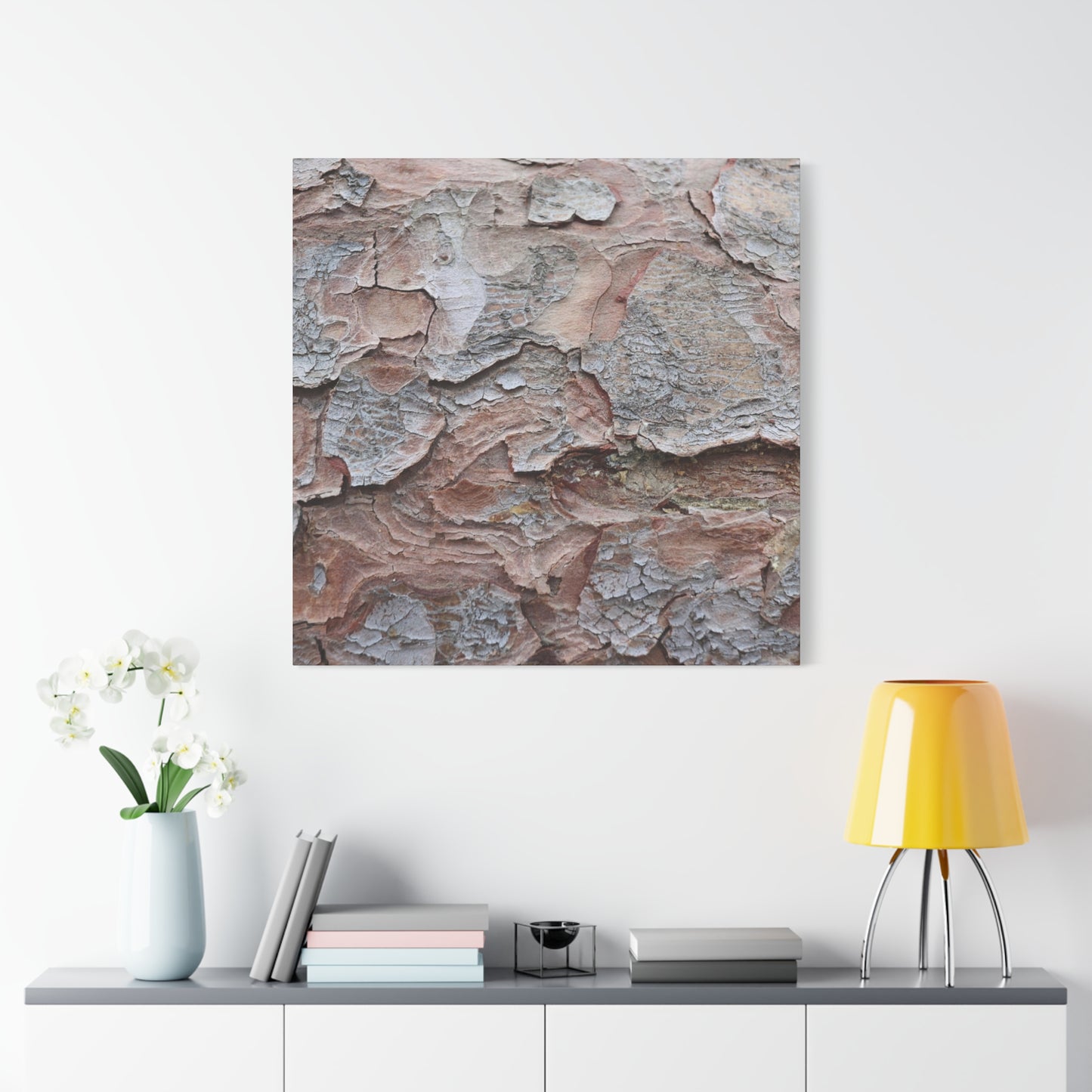Textural Landscape - Unique Frameless Canvas Wall Art