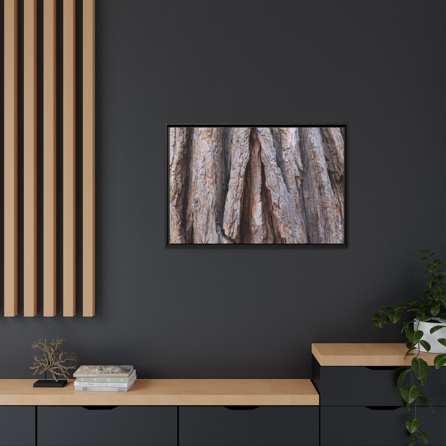 Nature's Sculpture - Unique Stretched Canvas Wall Art