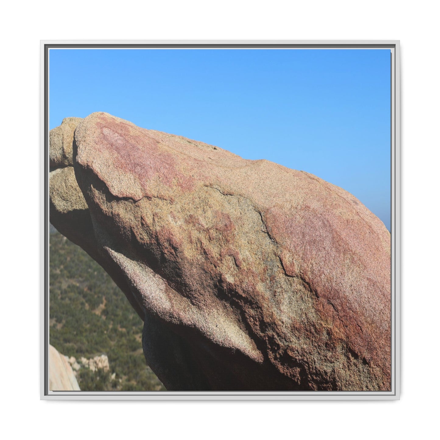 Sleeping Stone - Unique Stretched Canvas Wall Art