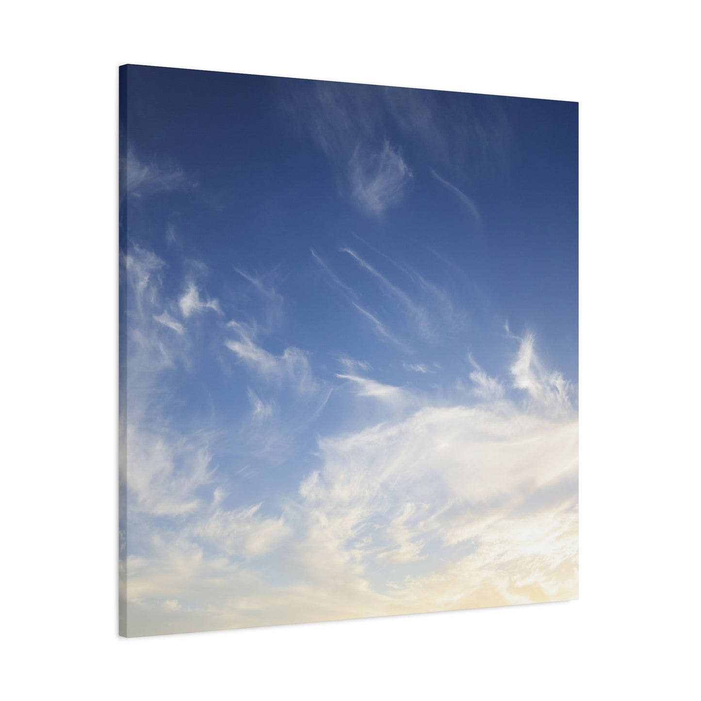 Sky's Breath - Unique Frameless Canvas Wall Art