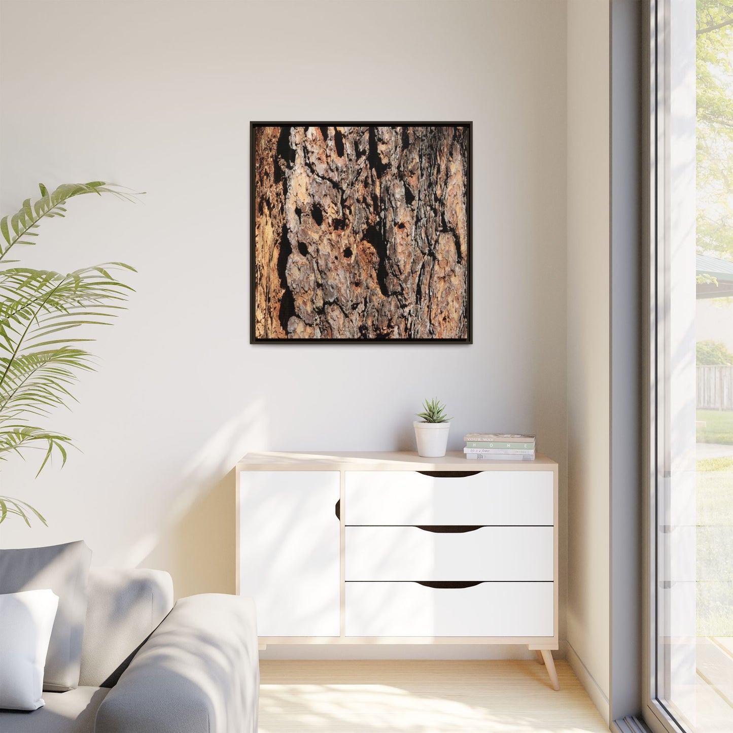 Rugged Rhythms - Unique Stretched Canvas Wall Art