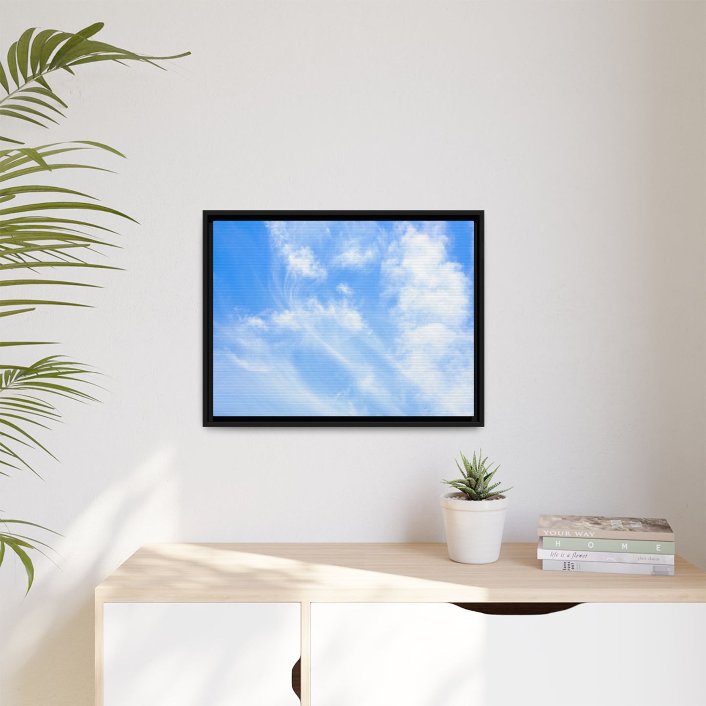 Azure Dreaming - Unique Stretched Canvas Wall Art