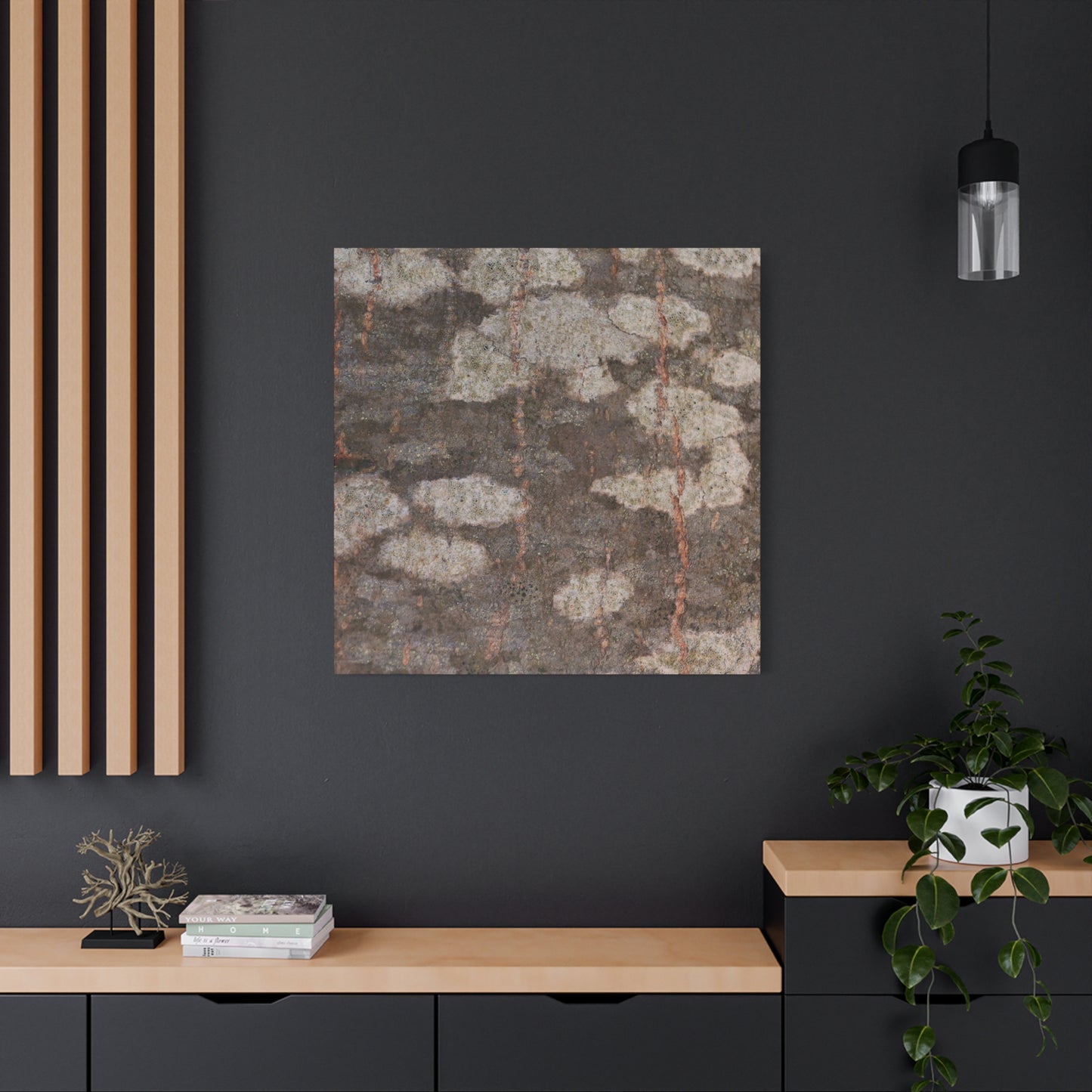 Earthen Memoir - Unique Frameless Canvas Wall Art