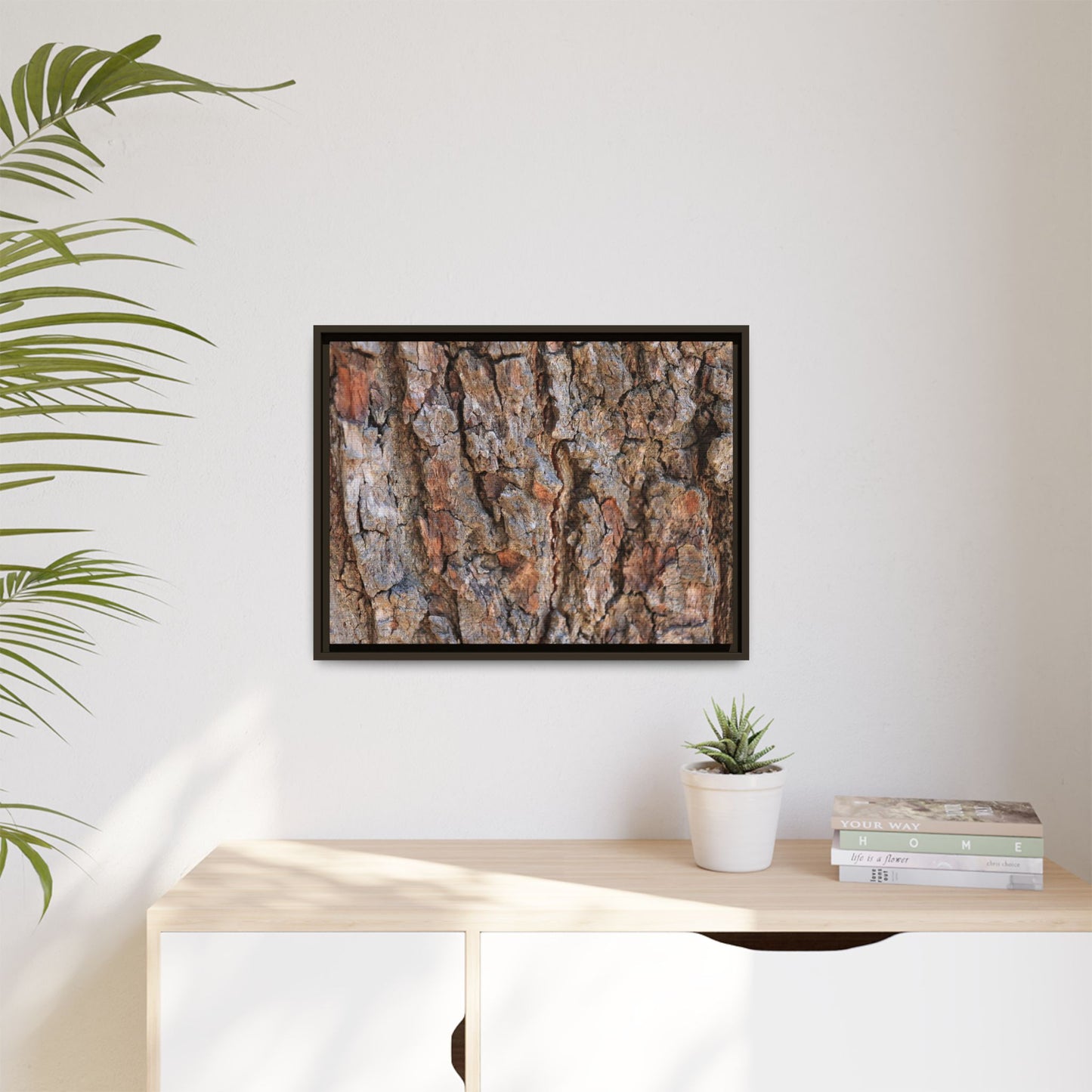 Tree's Timeworn Tale - Unique Stretched Canvas Wall Art
