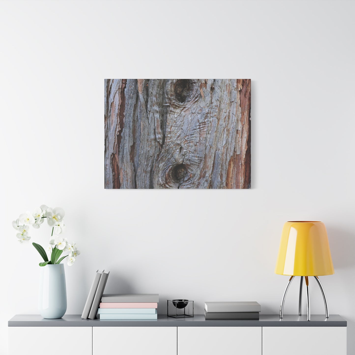 Wooden Memoir - Unique Frameless Canvas Wall Art