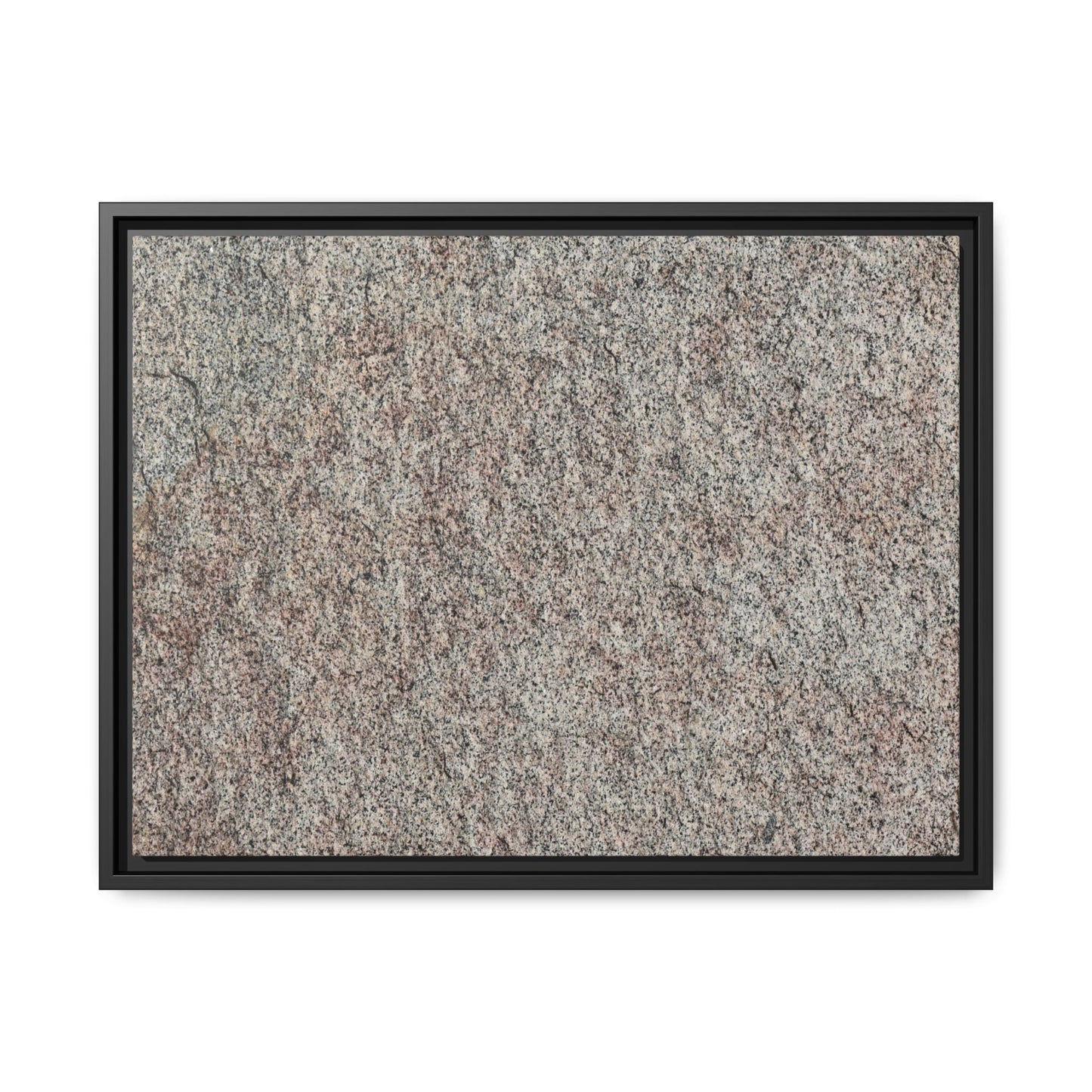 Granular Whispers - Unique Stretched Canvas Wall Art