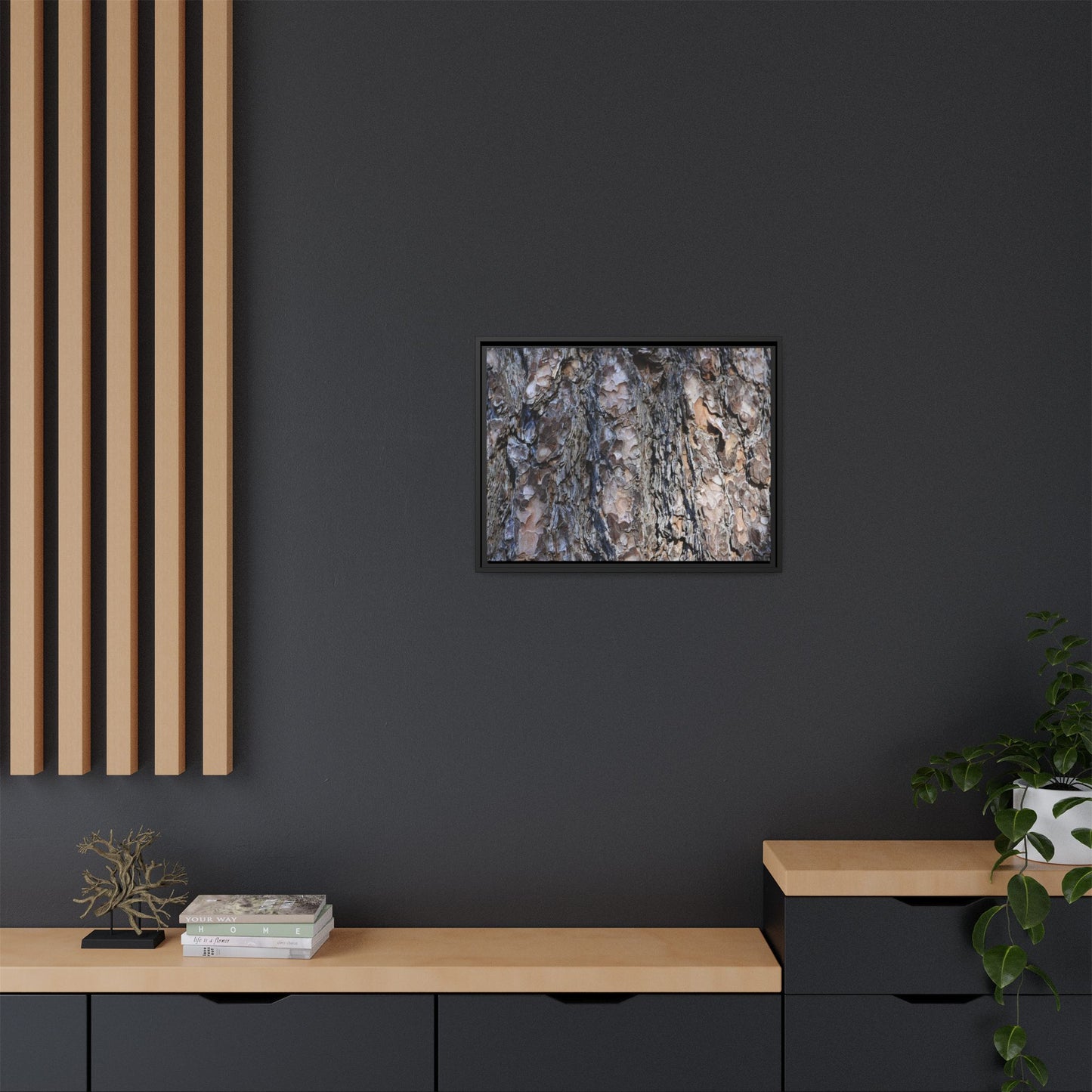Weathered Patterns - Unique Stretched Canvas Wall Art
