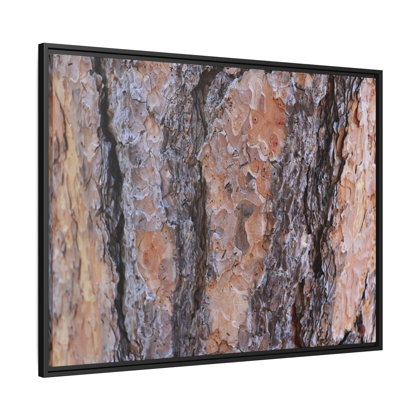 Earthy Embrace - Unique Stretched Canvas Wall Art