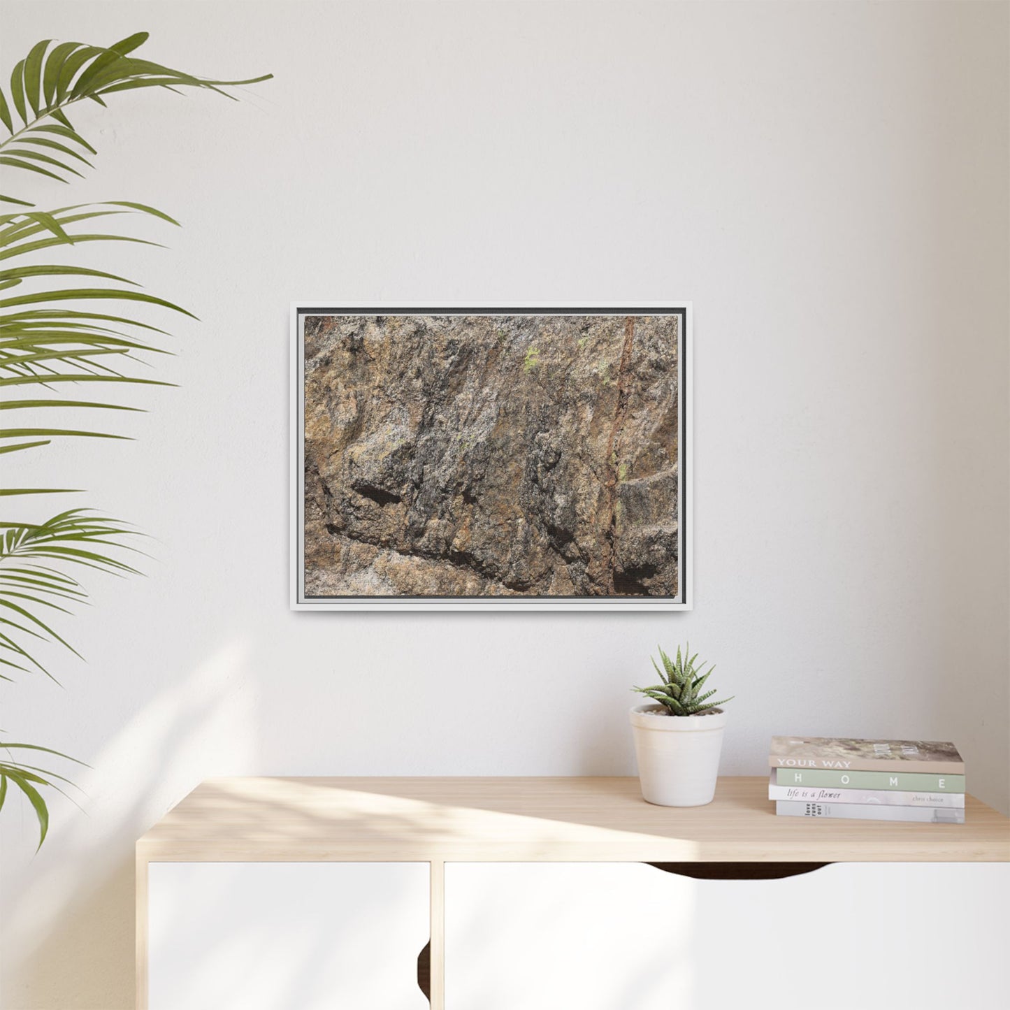 Weathered Time - Unique Stretched Canvas Wall Art